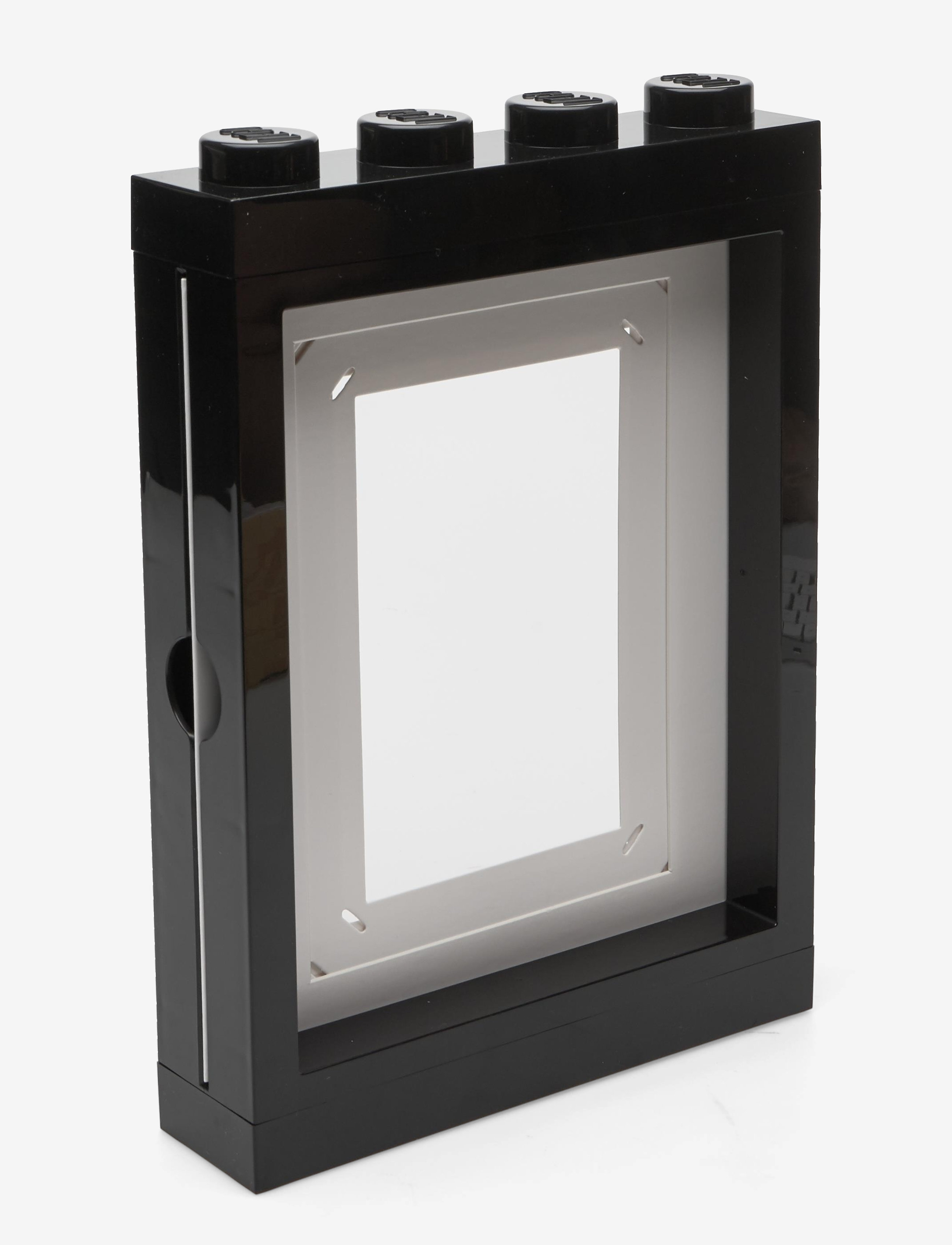 LEGO STORAGE Lego Picture Frame, Decoration Tilbehør-details, Sort, Str: 27X 19X 5CM