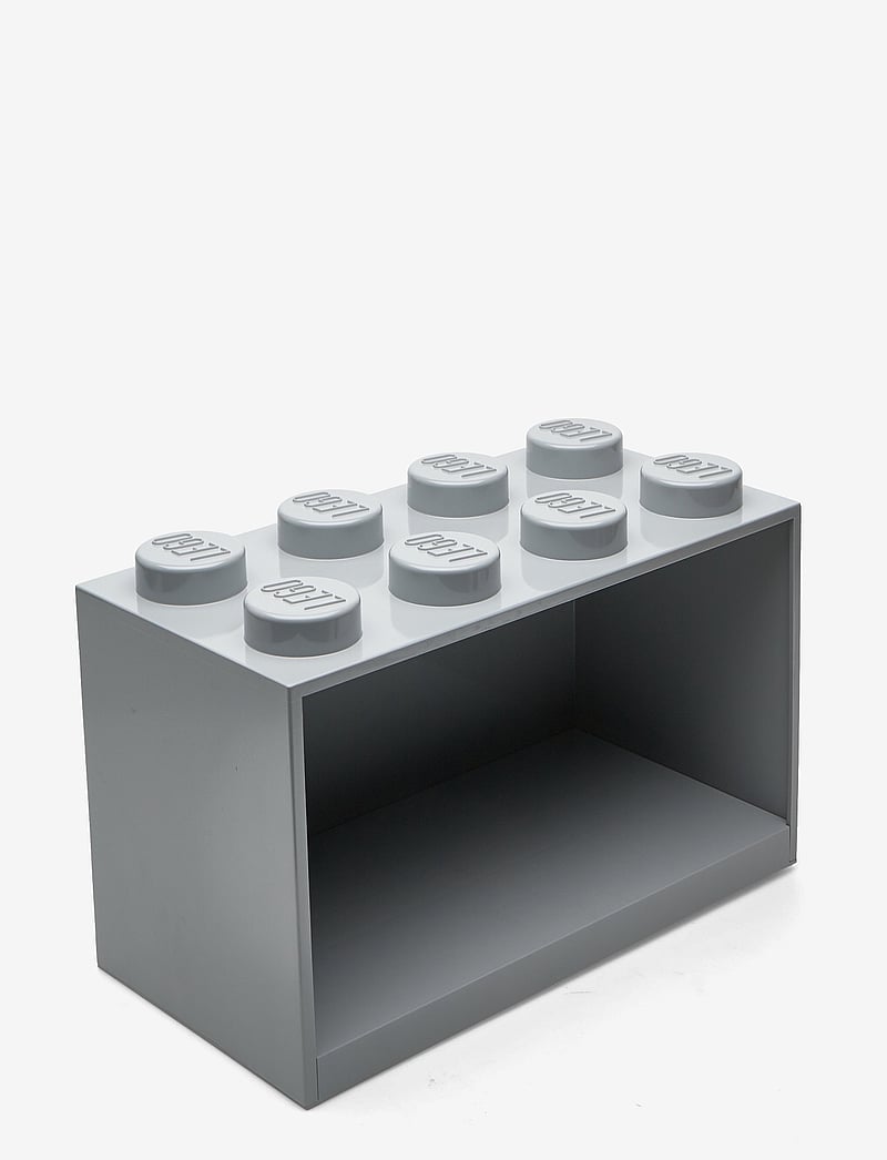 LEGO STORAGE - LEGO BRICK SHELF 8 - shelfs - m. stone grey - 1