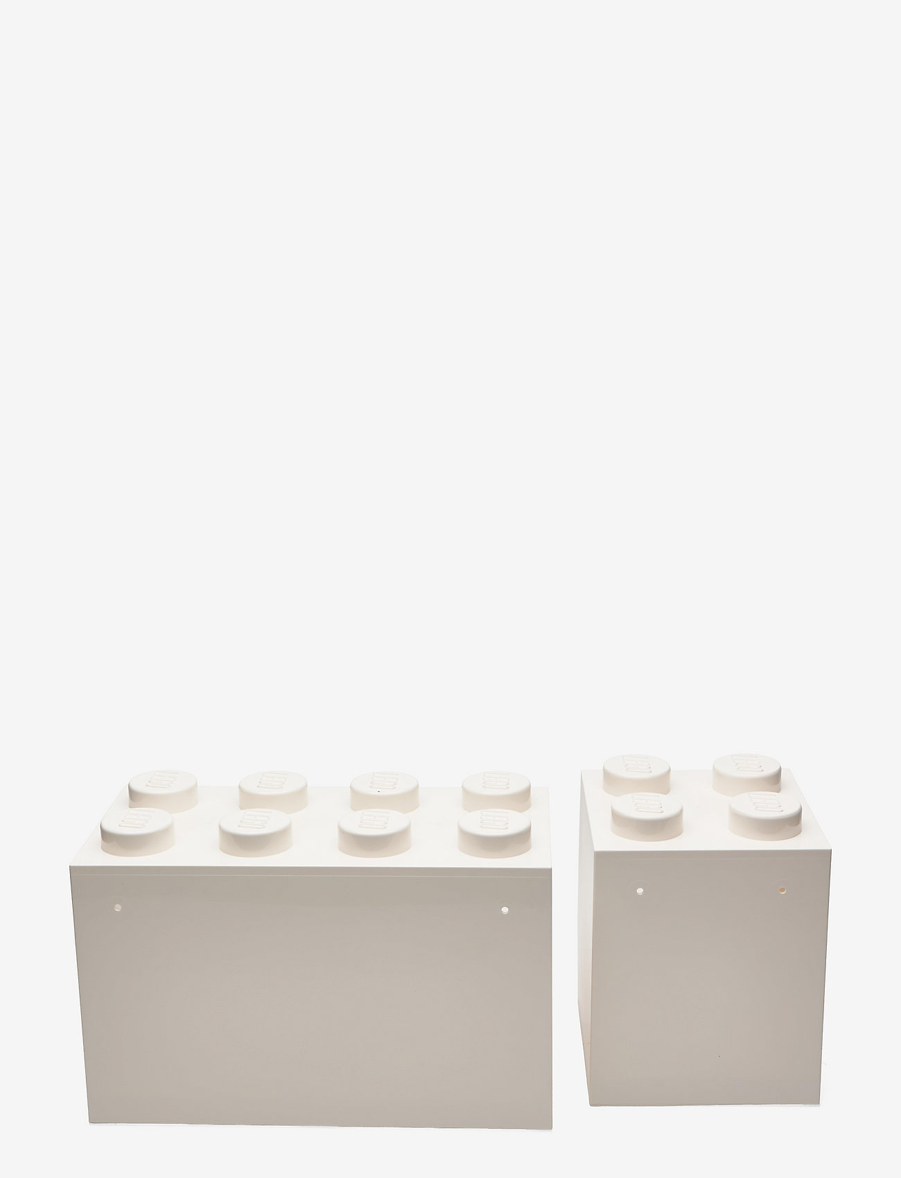 LEGO STORAGE - LEGO BRICK SHELF 4+8 Set - plaukti - white - 1