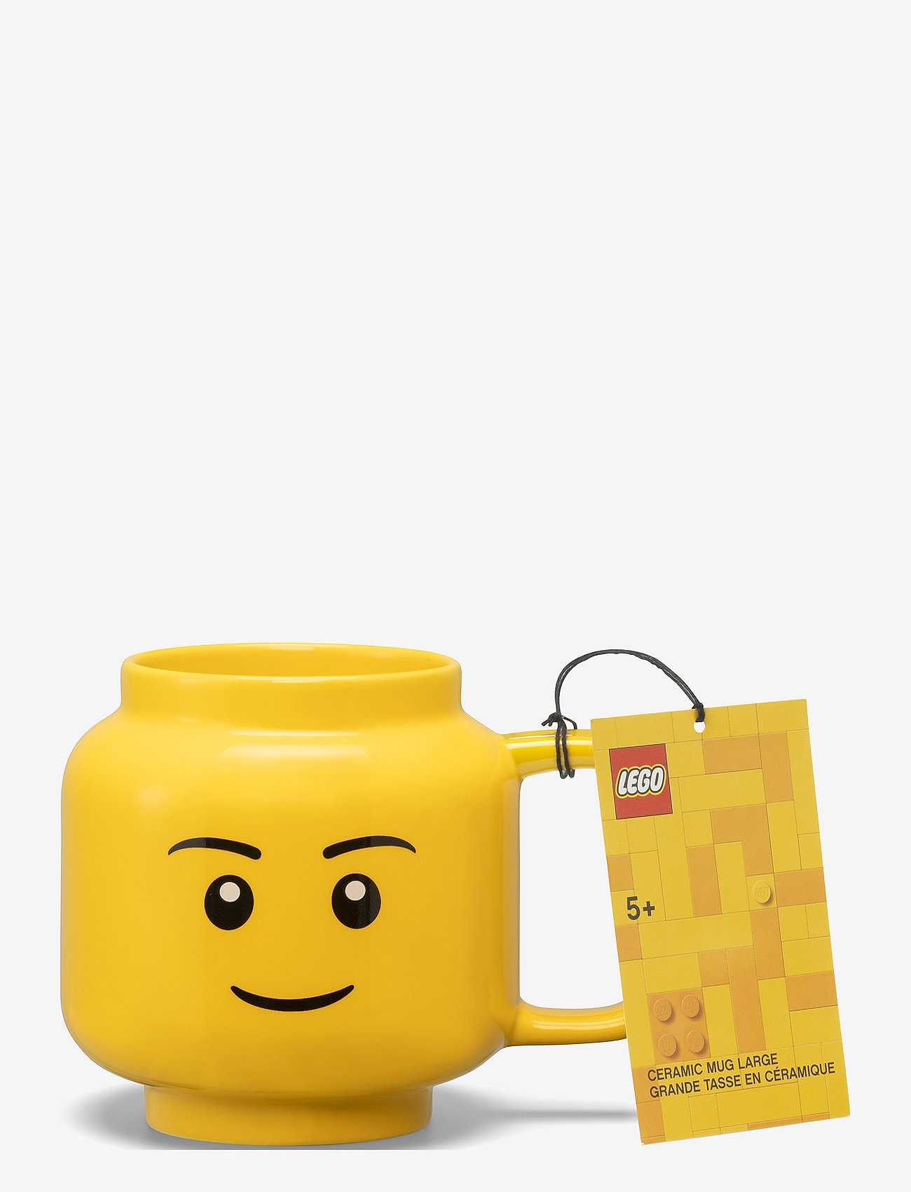 LEGO STORAGE - LEGO Ceramic Mug Large Boy - koppar & muggar - bright yellow - 1