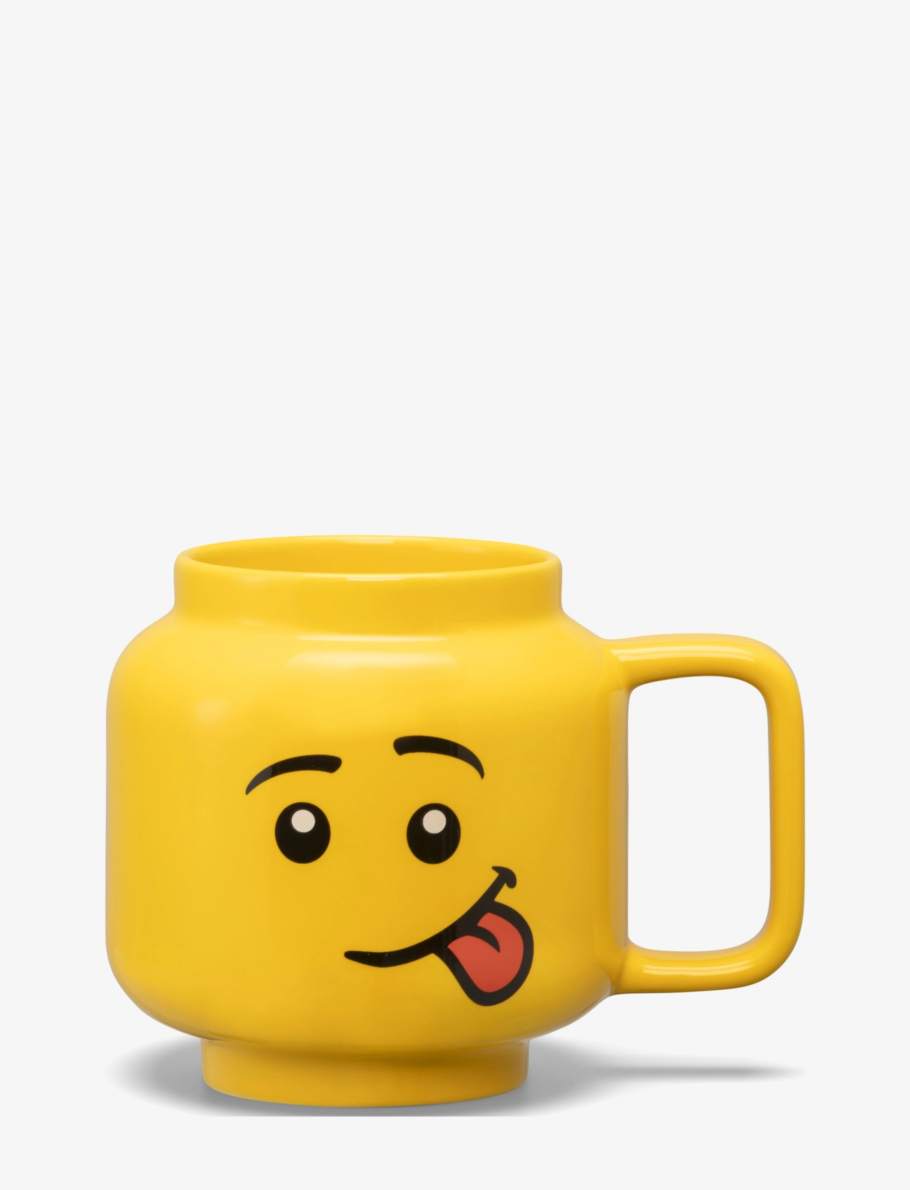 LEGO STORAGE Lego Ceramic Mug Large Silly, L, Yellow, Kopper & Krus > Kopper, Børn