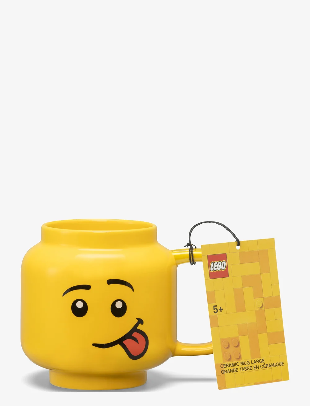 LEGO STORAGE - LEGO Ceramic Mug Large Silly - koppar & muggar - bright yellow - 1