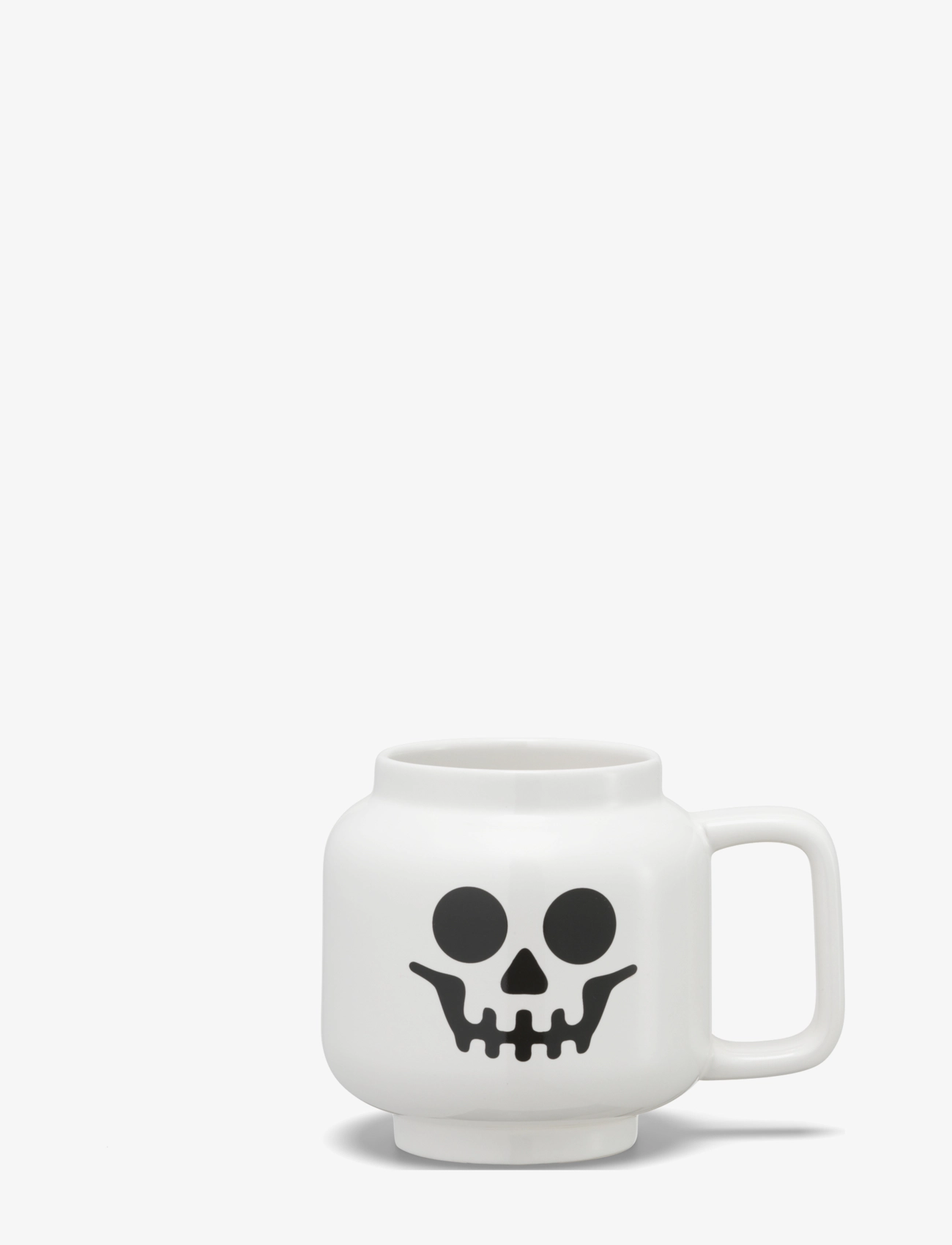 LEGO STORAGE Lego Ceramic Mug Large Skeleton, 53 CL, White, Kopper & Krus > Kopper, Børn