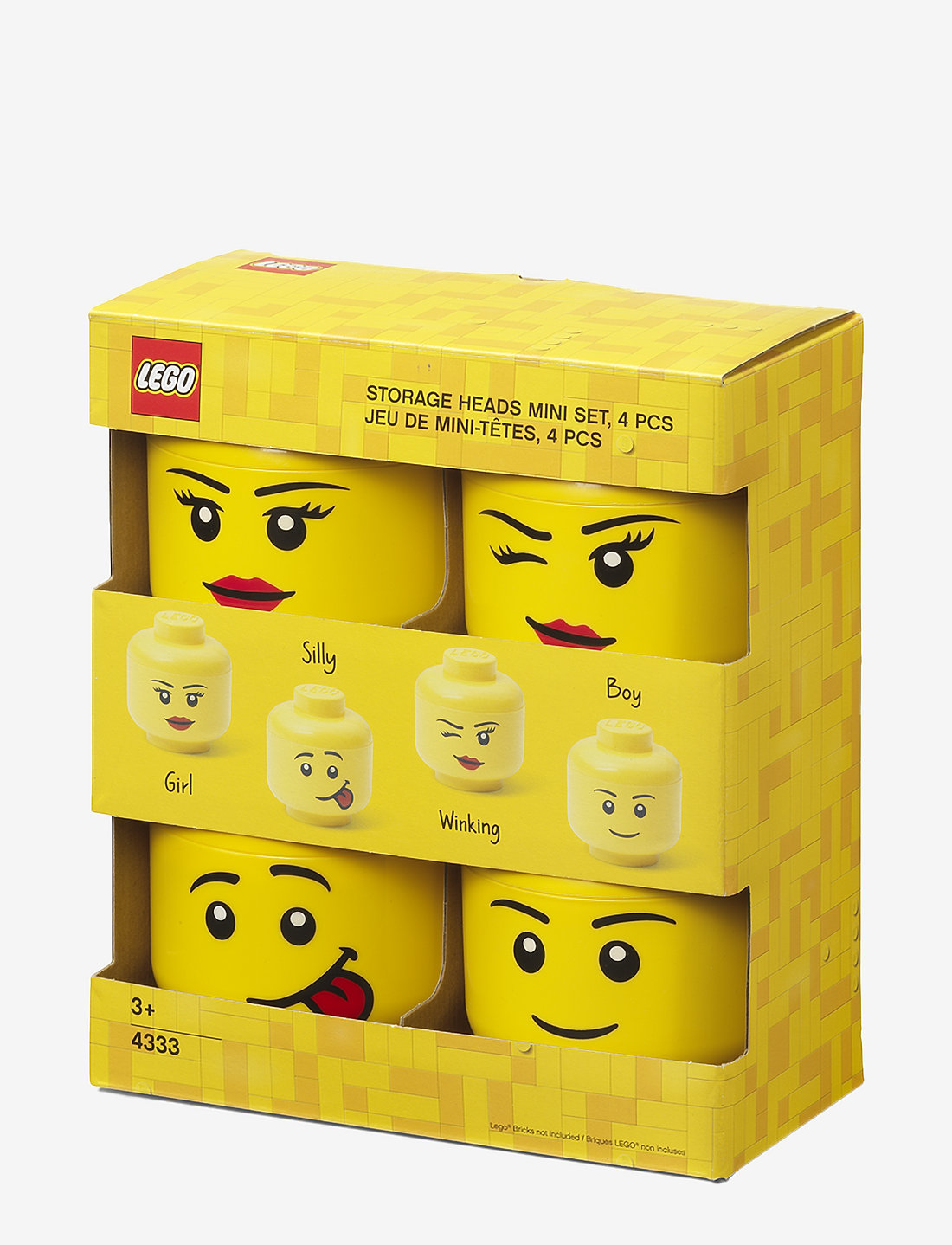 Lego storage head small sales