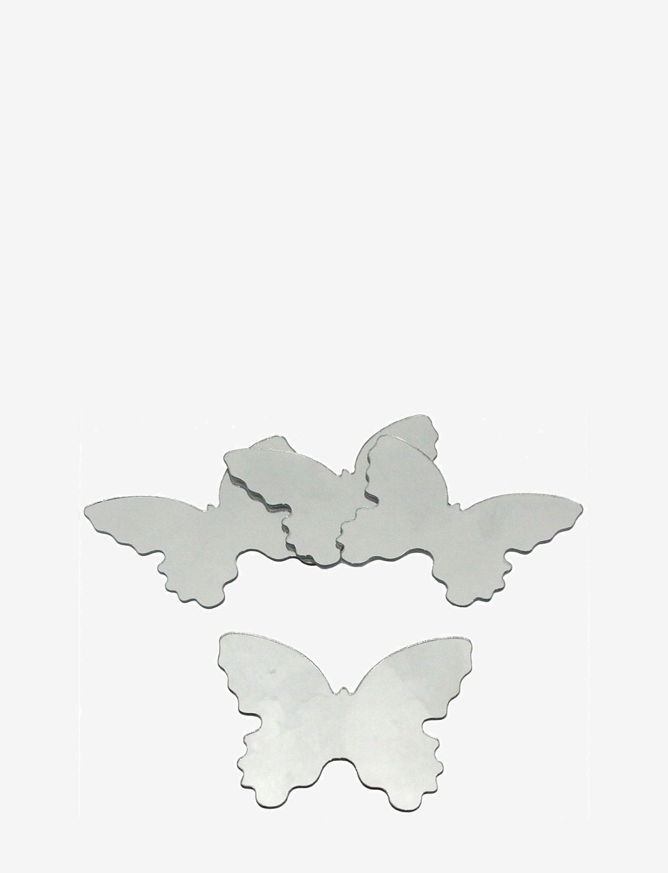 RoomMates - Wallstickers - Little Butterflies Mirrors - sienas uzlīmes - silver - 1