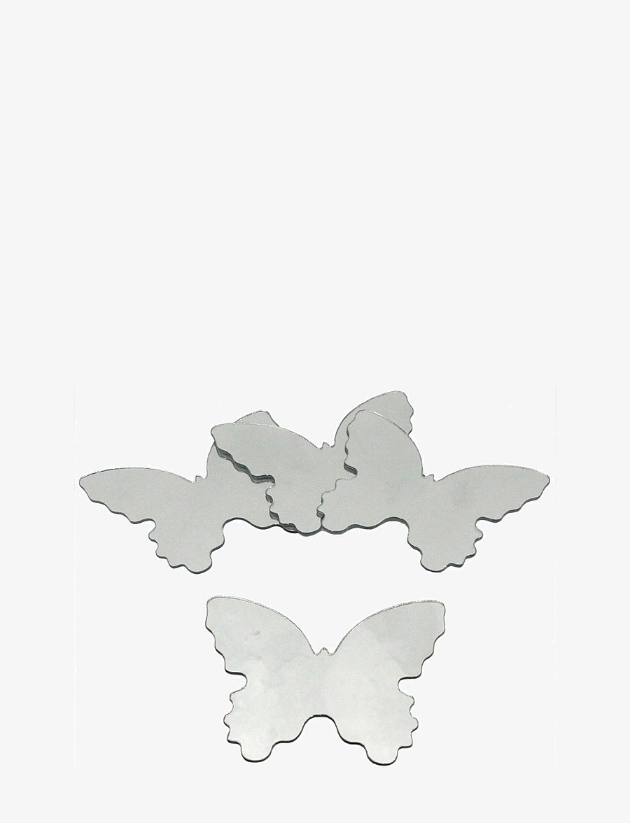 RoomMates - Wallstickers - Little Butterflies Mirrors - seinakleebised - silver - 1