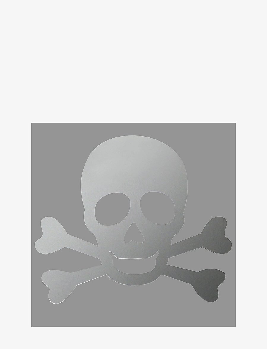 RoomMates - Wallstickers - Skull/pirate Mirror - wandtatoos - silver - 1