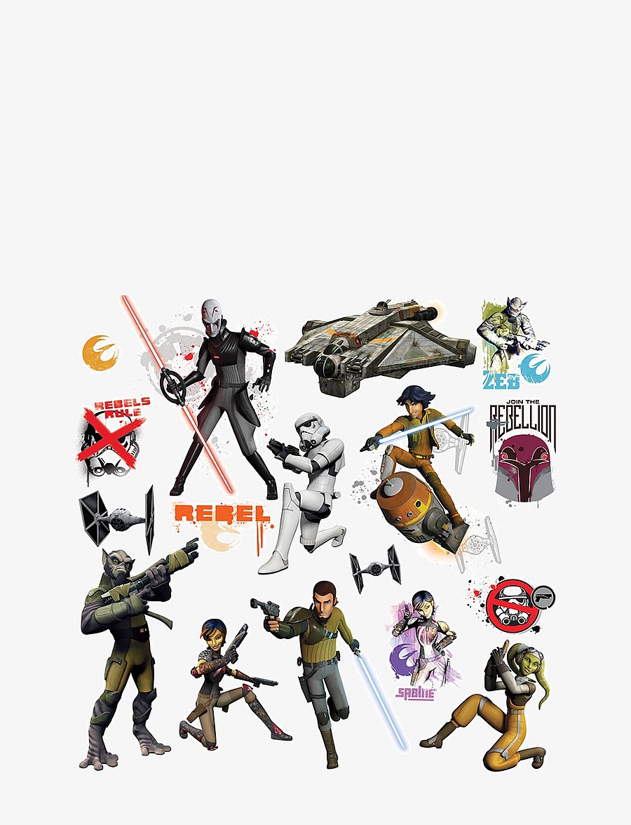 RoomMates - Wallstickers - Star Wars Rebels - wandtatoos - multi - 0