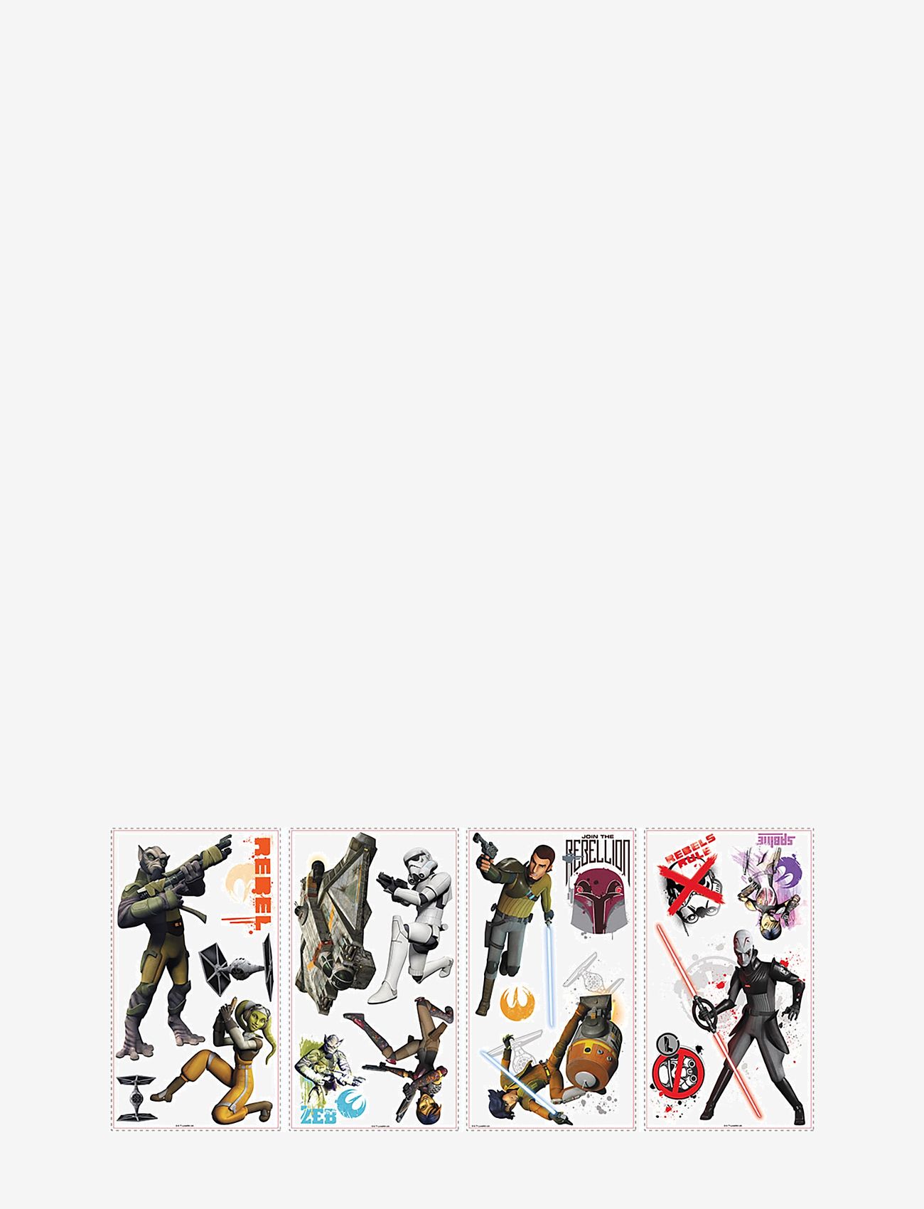 RoomMates - Wallstickers - Star Wars Rebels - sienas uzlīmes - multi - 1