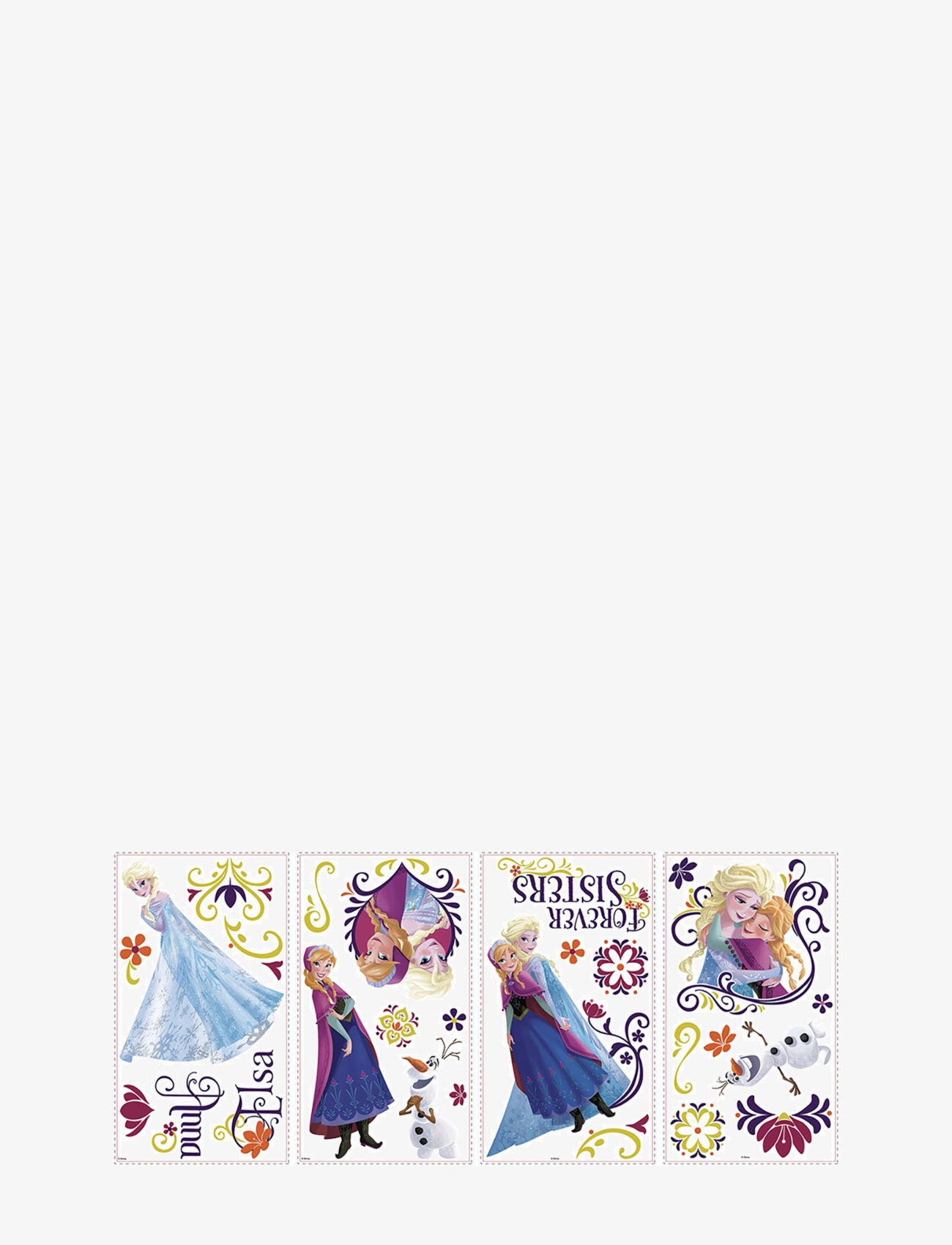 RoomMates Wallstickers Frozen Spring, Wall Stickers, Blå, Str: ONE SIZE