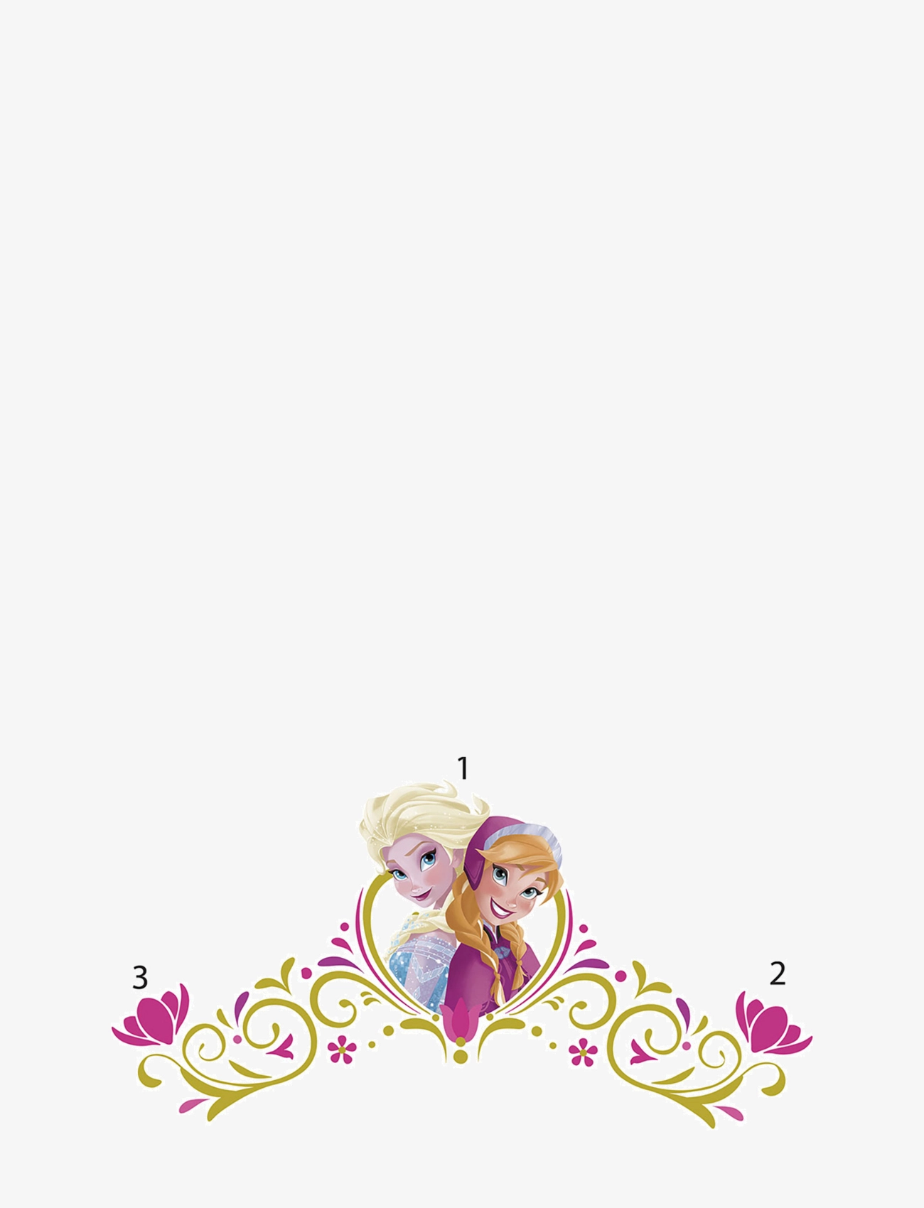 RoomMates Wallstickers - Frozen - Springtime, One Size, Multi/patterned, Indretning Til Børn > Wallstickers, Børn