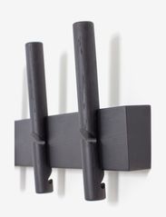 Roon & Rahn - Reces coat rack 48 cm BLACK - coat hooks & racks - black oak - 2