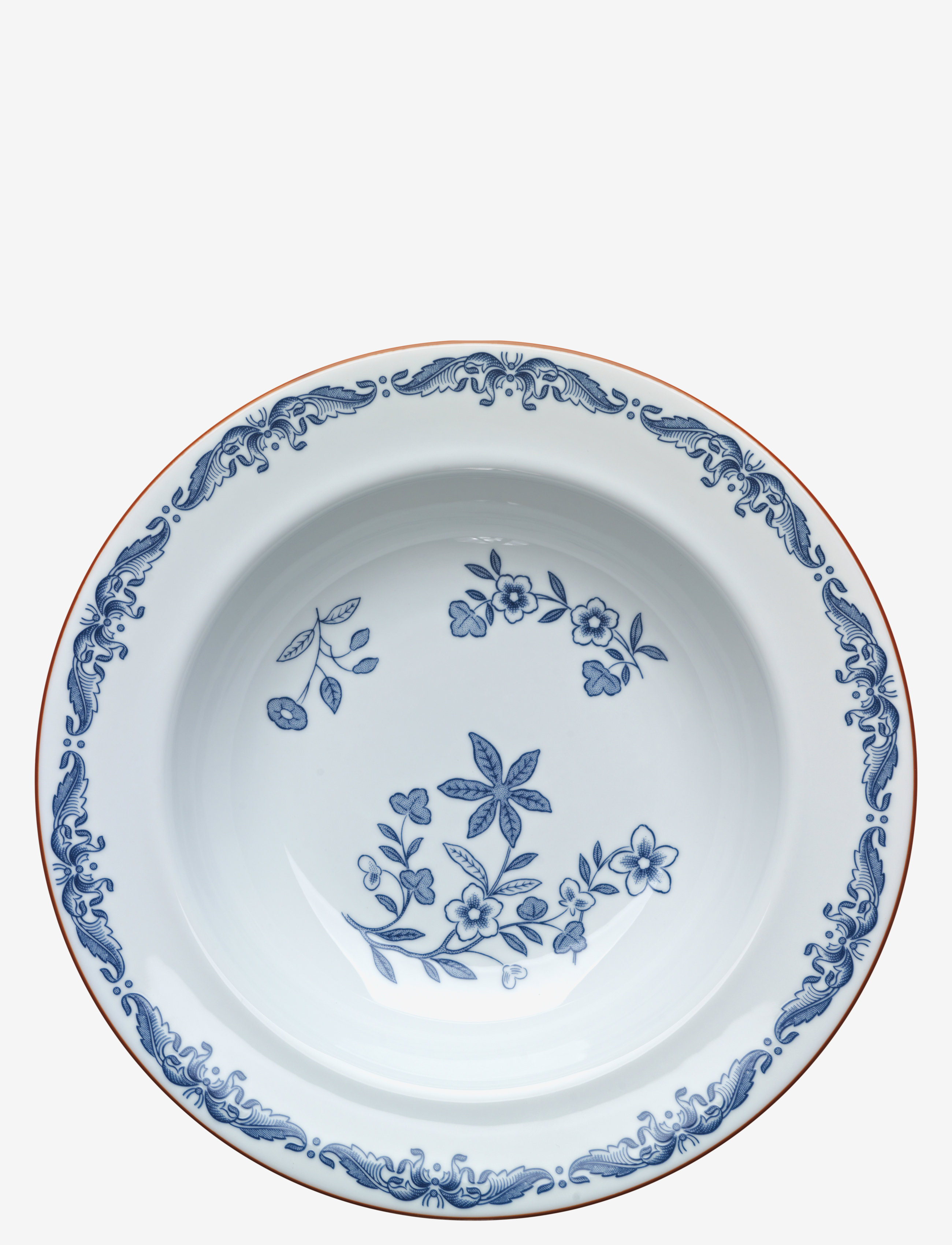 RÖRSTRAND Ostindia Dyb Tallerken 24 Cm Blau - Ø 24 CM - Unisex