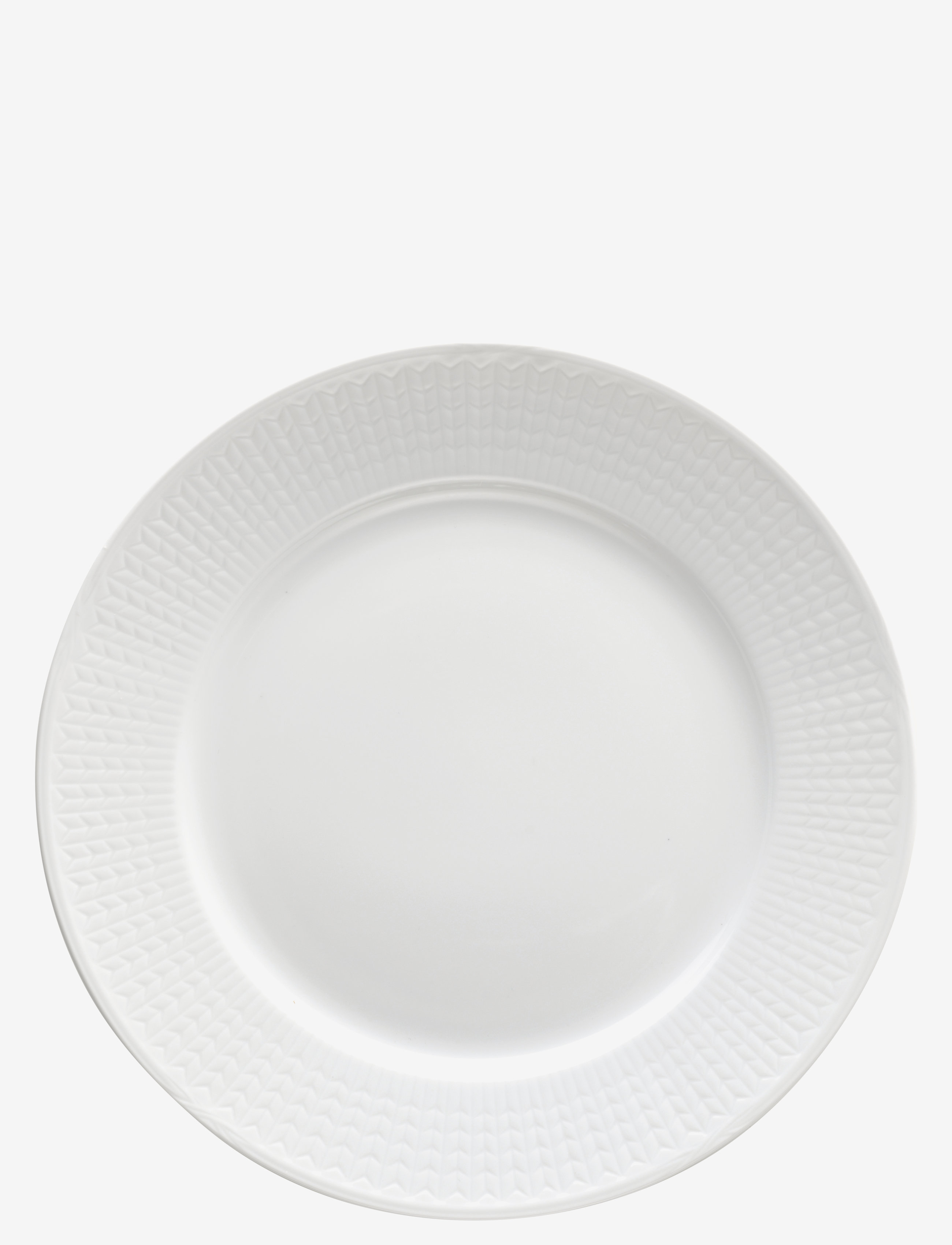 Rörstrand Swedish Grace-Tallerken 27 Cm, Plade, Hvid, Str: Ø 27 CM