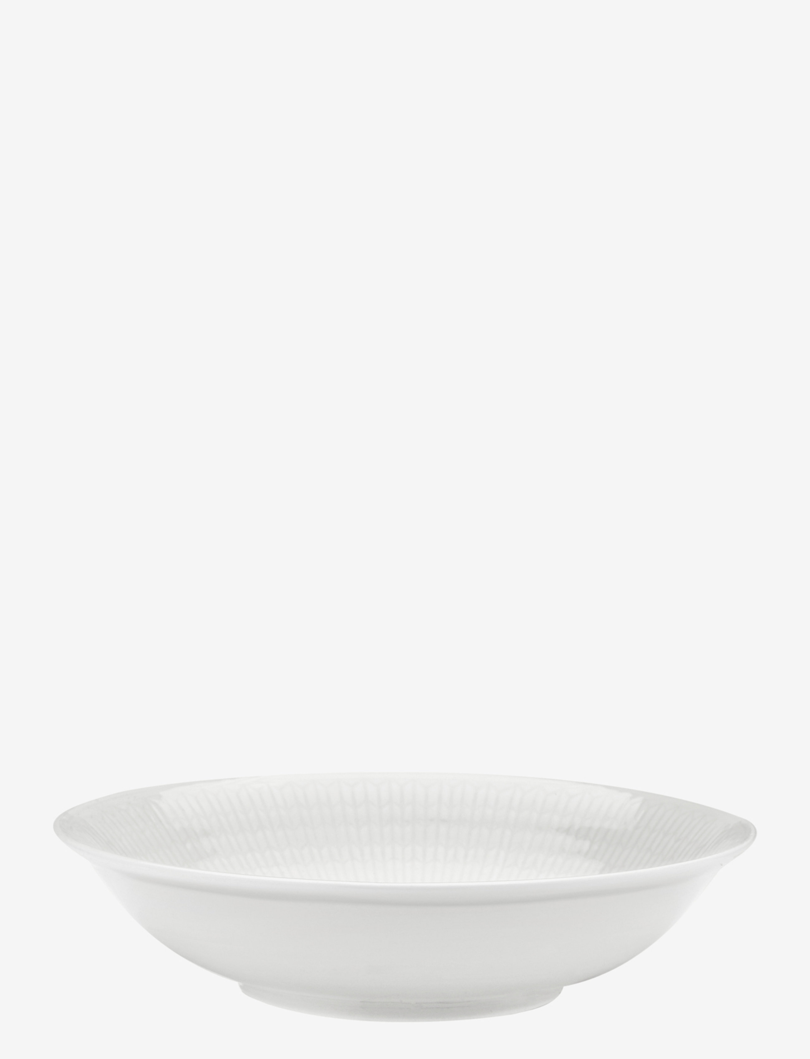 Rörstrand Swedish Grace plate deep 25cm - Šķīvji - SNOW / white