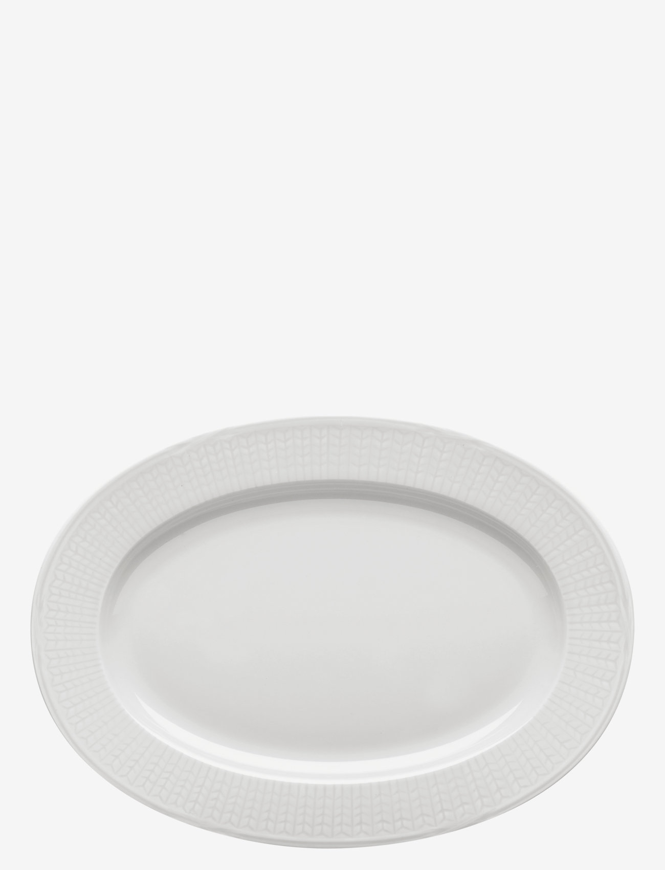 Rörstrand - Swedish Grace dish oval 32cm - serving platters - snow - 0