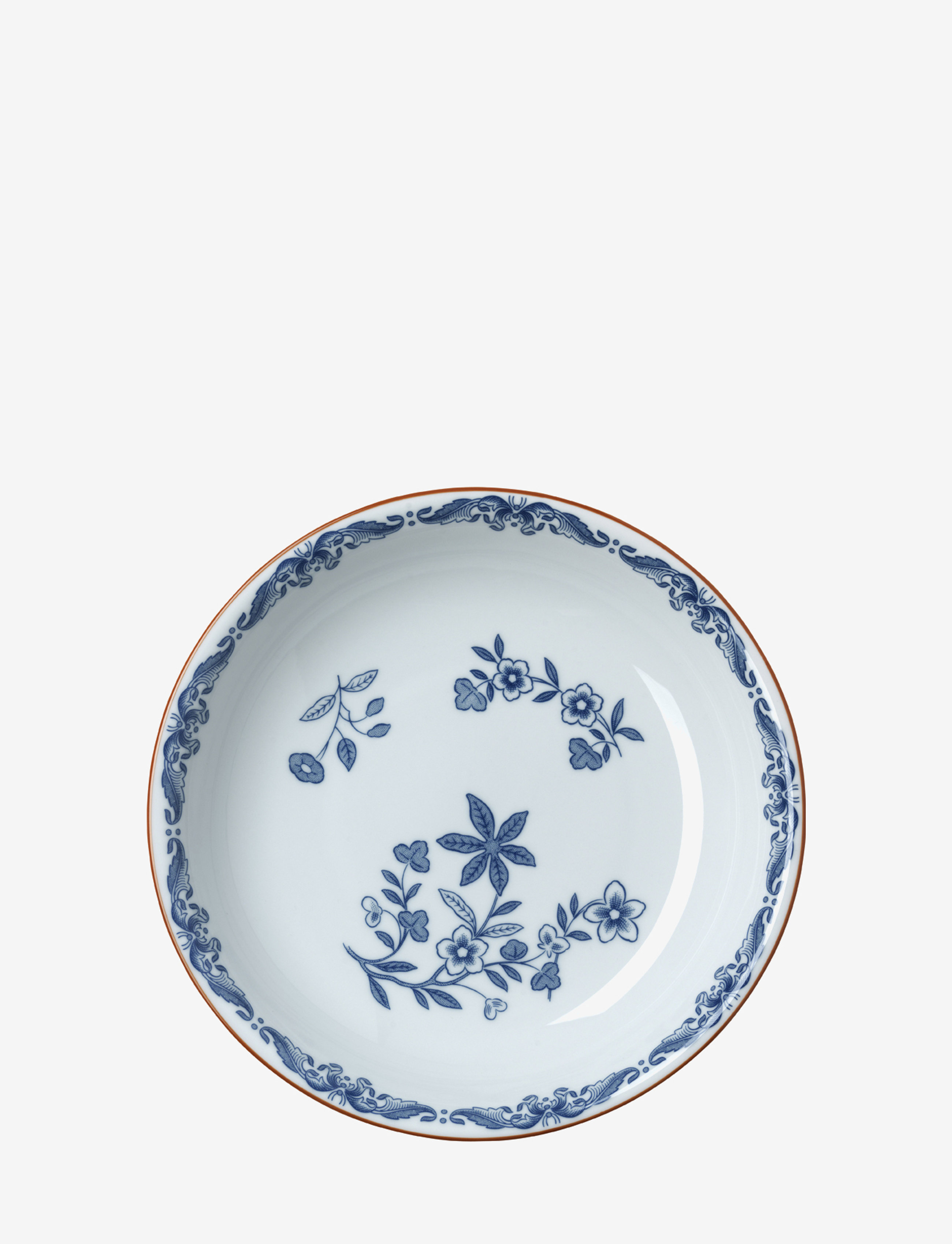 Rörstrand Ostindia-Tallerken, Dybde 22 Cm, Ø cm, Plates, Blau - Deep Homeware