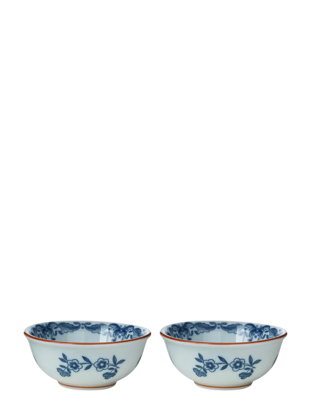 Rörstrand Ostindia skål 10 cl 2-pack - Skålar - WHITE / blue