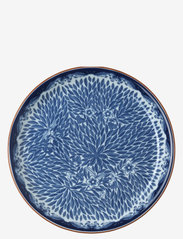 Ostindia Floris tallrik 20 cm - BLUE