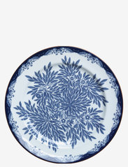Ostindia Floris plate flat 27cm - BLUE