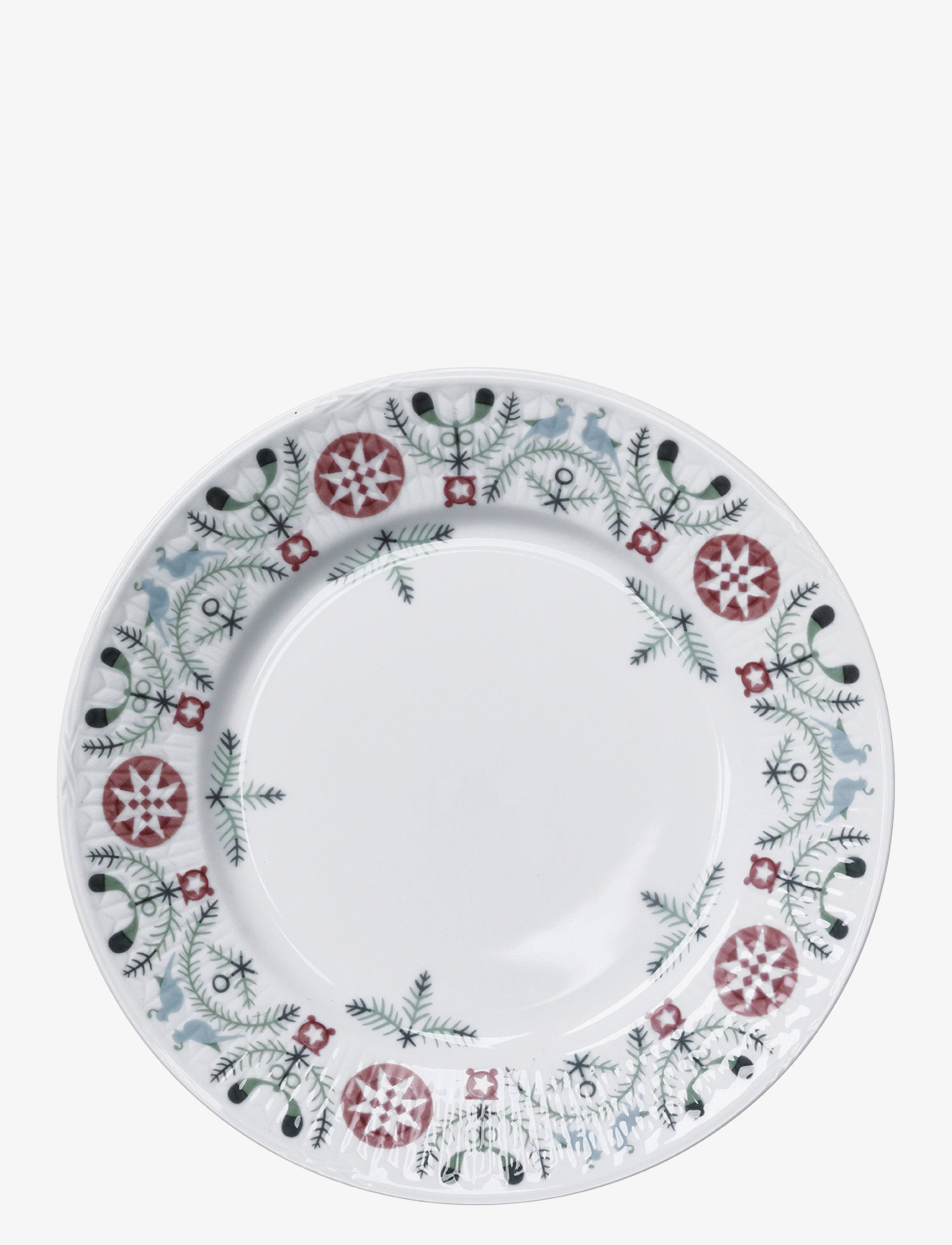 Rörstrand Swedish Grace Winter Tallerken 17 Cm, Dinner Plade, Hvid, Str: ø17CM