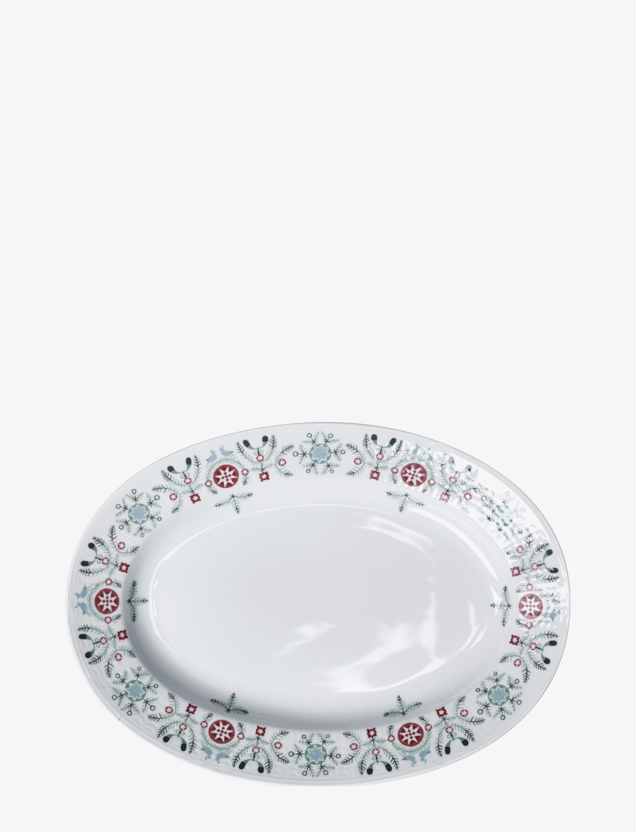 SWGR Winter oval dish 32cm - MULTICOLOR