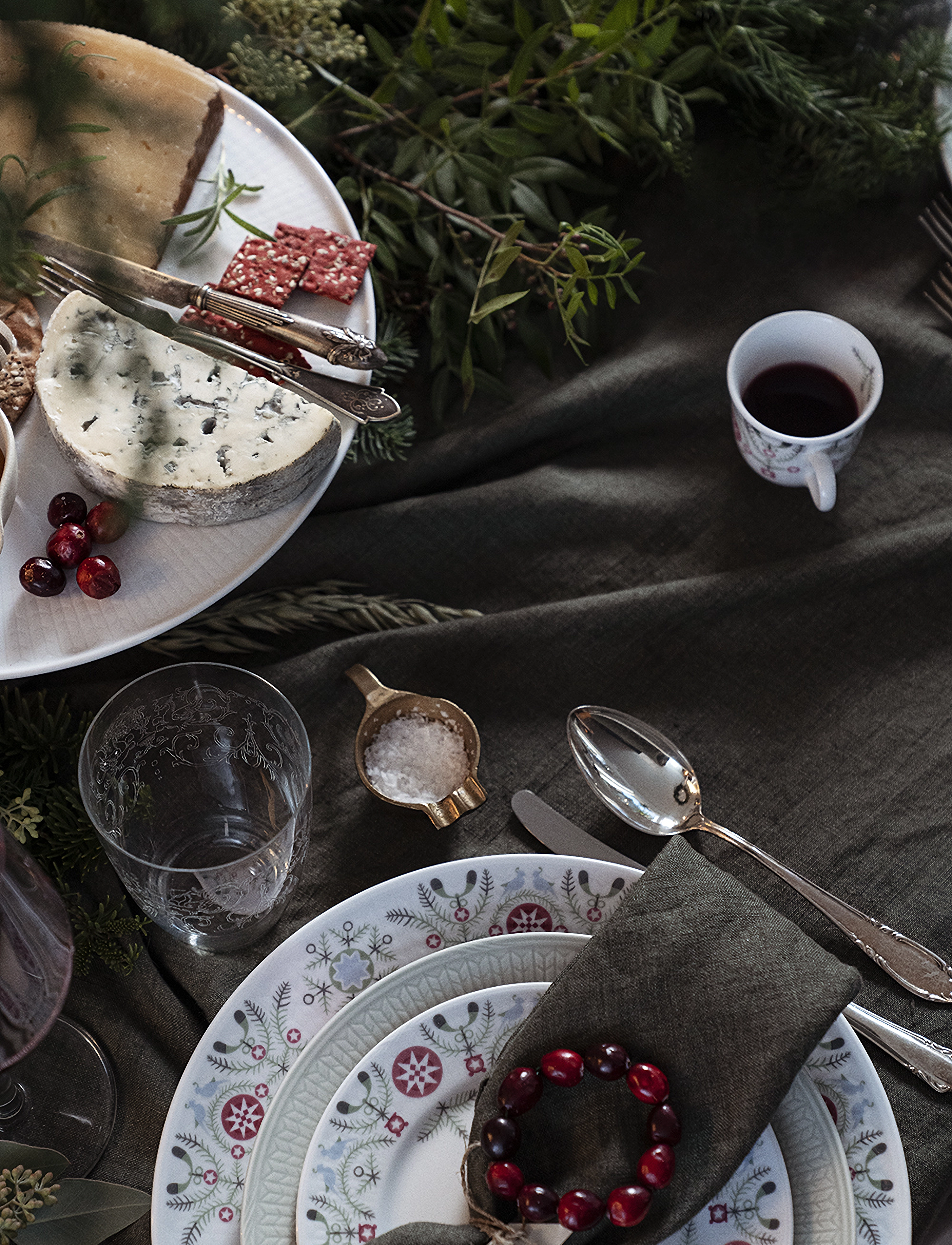 Rörstrand Swedish Grace Winter Gløggkrus 10 Cl, CL, Cups & Mugs, Mehrfarbig/gemustert - GlÖgg Homeware