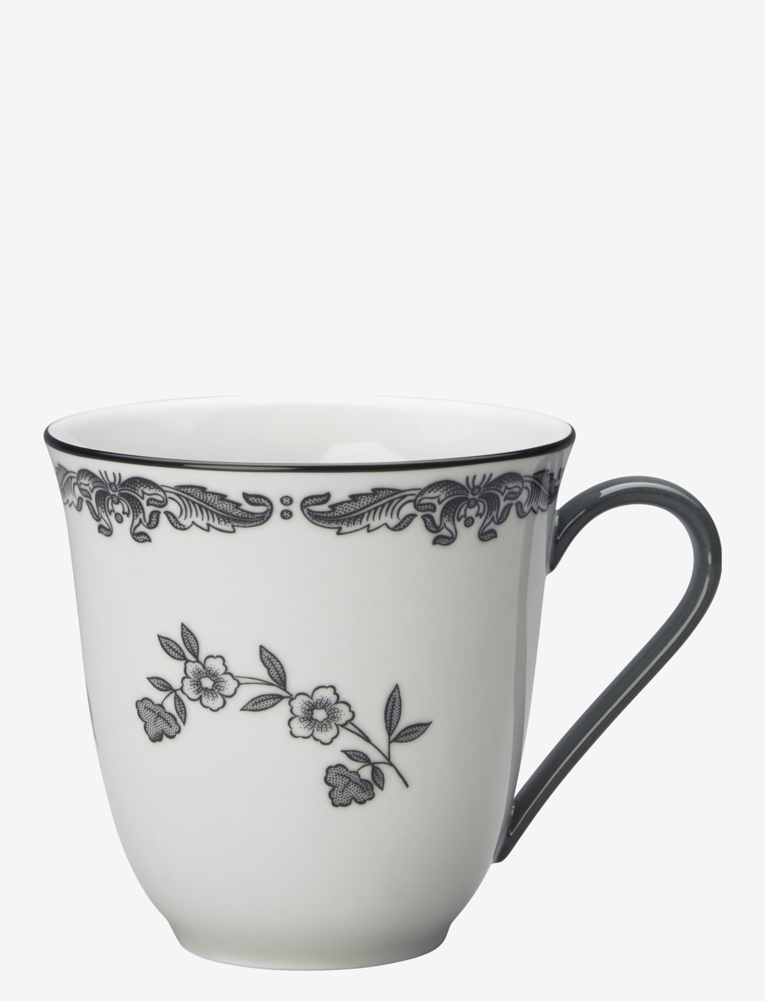 Rörstrand Ostindia Svart mug - Rörstrand - GREY / black