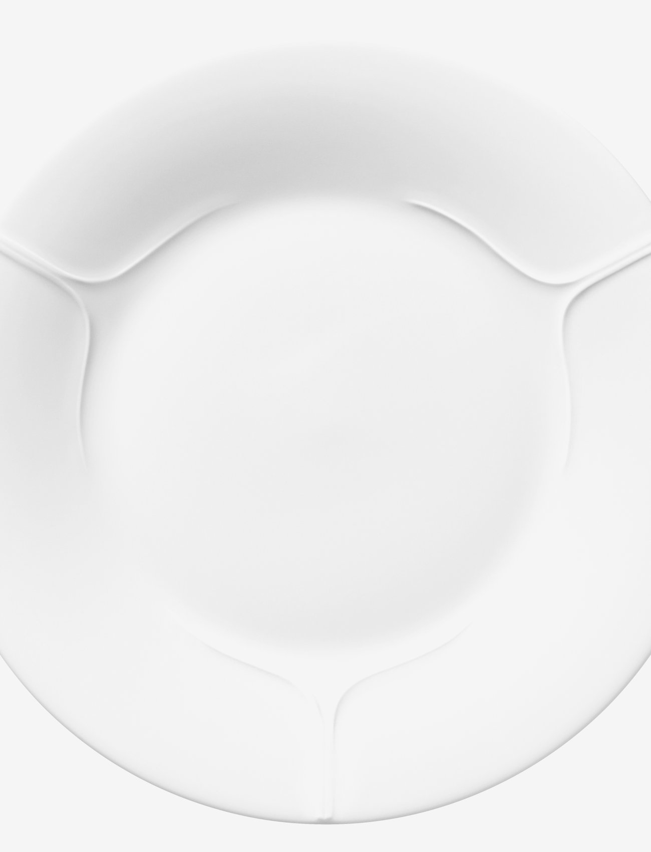 Rörstrand - Pli Blanc plate - alhaisimmat hinnat - white - 0