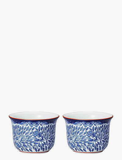 Rörstrand Ostindia Floris egg cup 2pcs - Æggebægre - BLUE / blue
