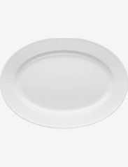 Swedish Grace serving dish oval 40x29cm - WHITE