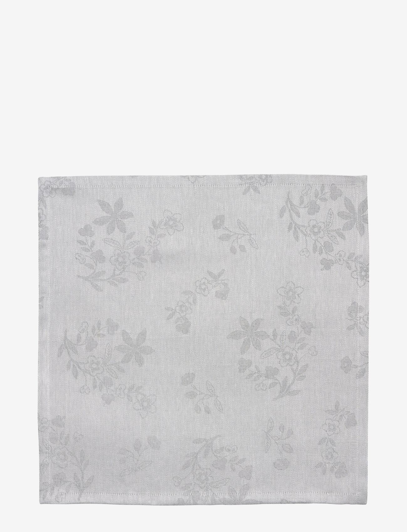 Rörstrand - Ostindia napkin 45x45cm 2-pack - linen- & cotton napkins - black - 0