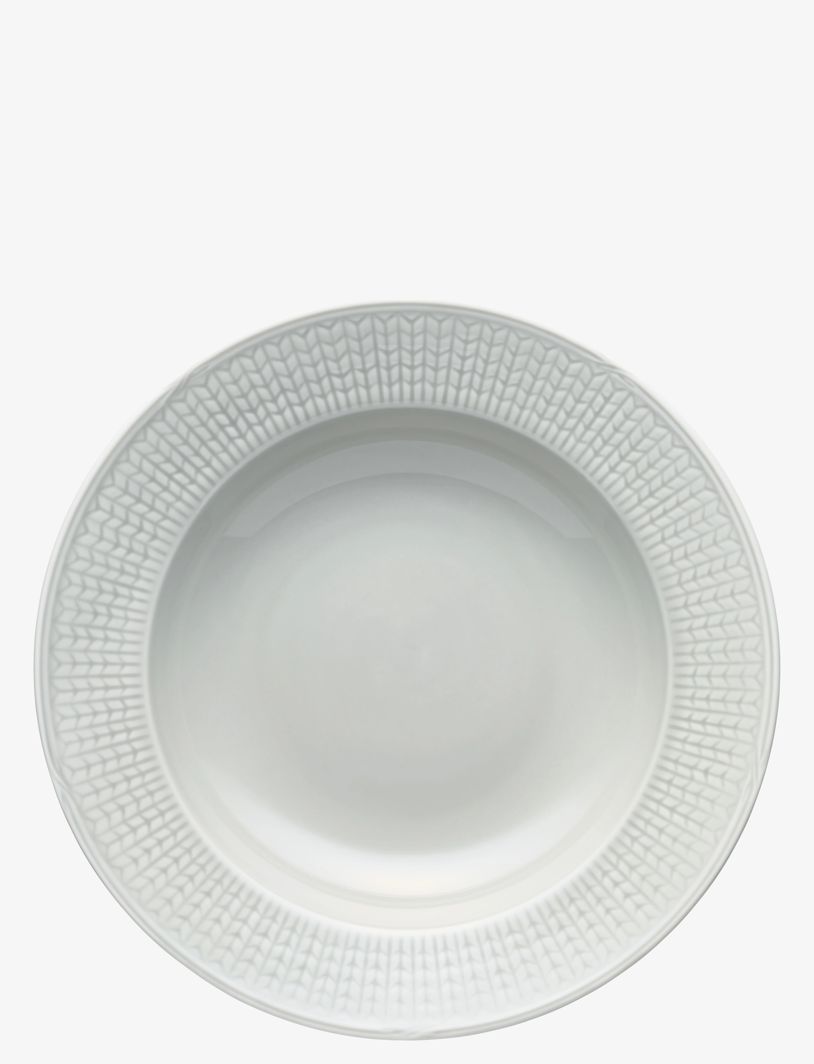 Rörstrand Swedish Grace Dyb Tallerken 25 Cm, Farve: Tåge, Deep Plade, Grå, Str: ø25CM