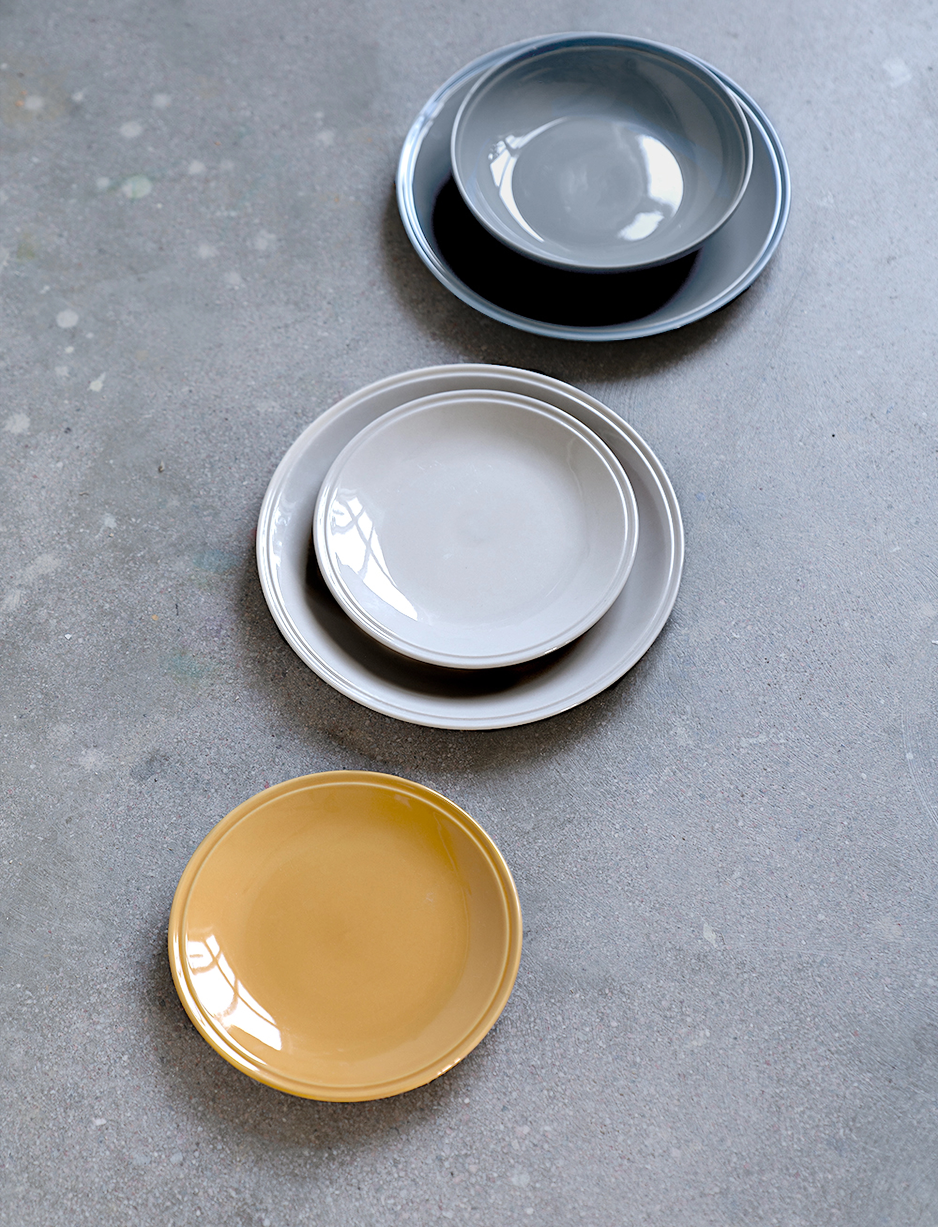 Rörstrand Höganäs Keramik Plate 25cm, Ø 25 cm, Blue, Tallerkener > Små Tallerkener, Unisex