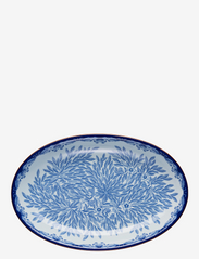 Ostindia Floris oval platter 33x22cm - BLUE
