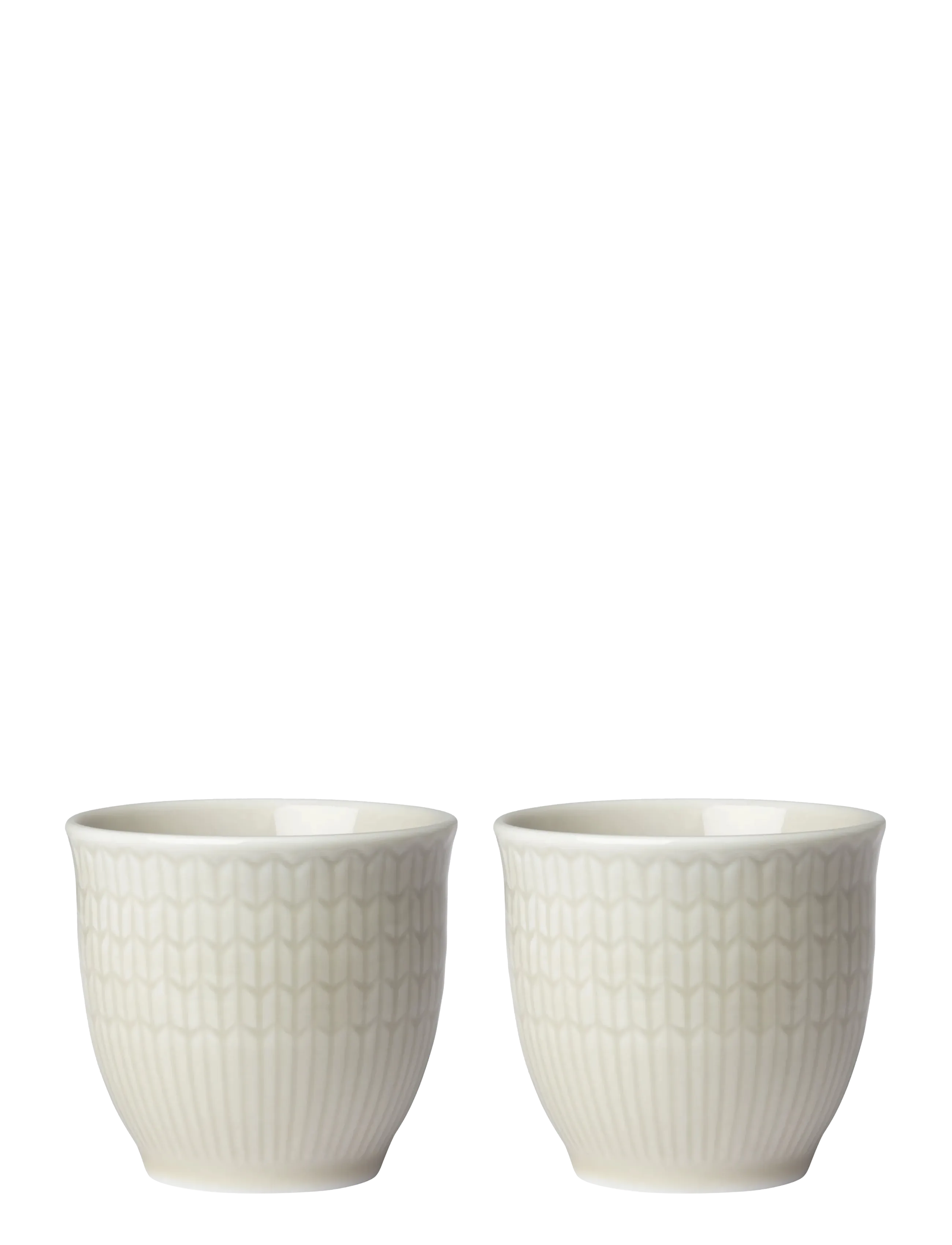 RÖRSTRAND Swgr Egg Cup 4Cl Oat 2Pc Beige - 4 CL - Unisex