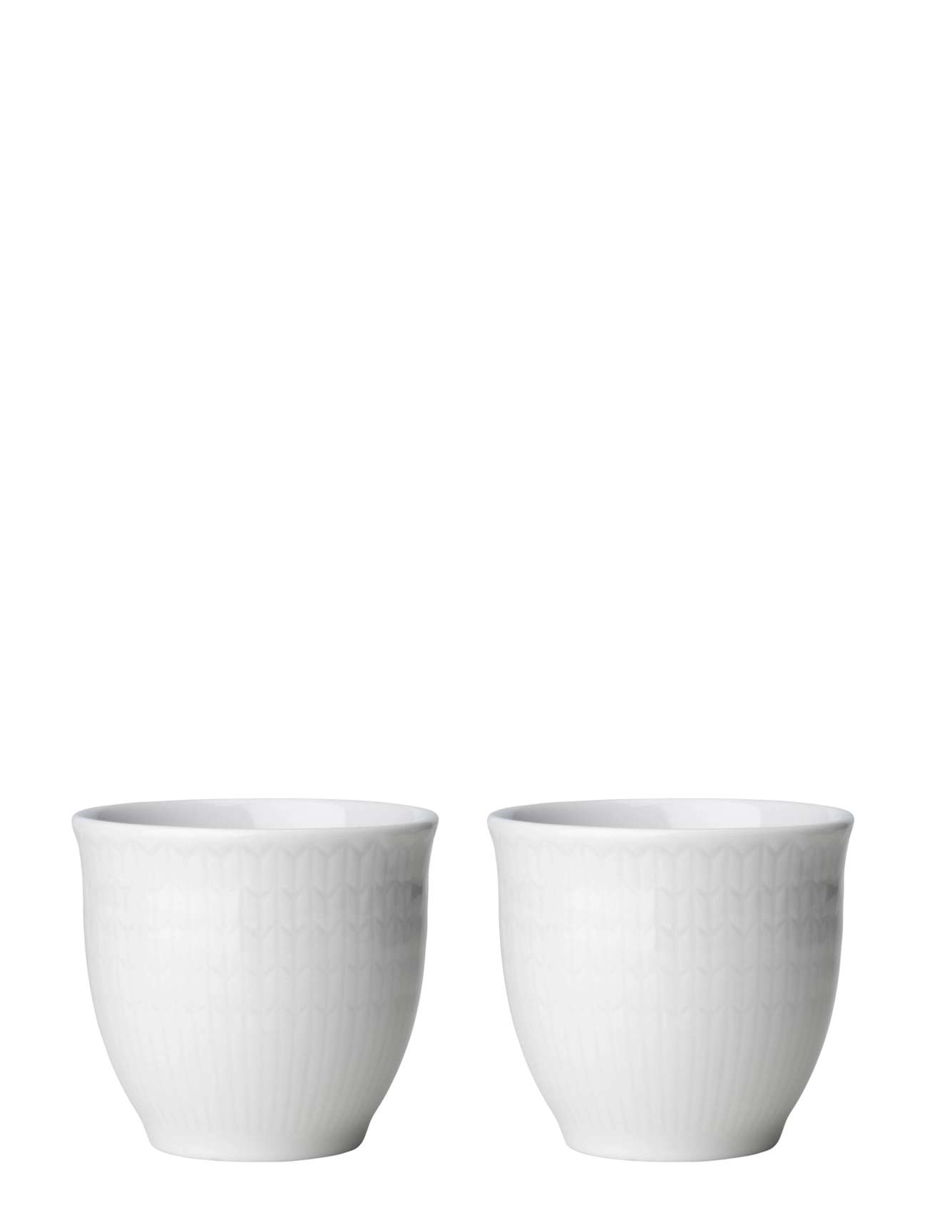 Rörstrand Swgr Egg Cup 4Cl Snow 2Pc, Egg Kop, Hvid, Str: 4 CL