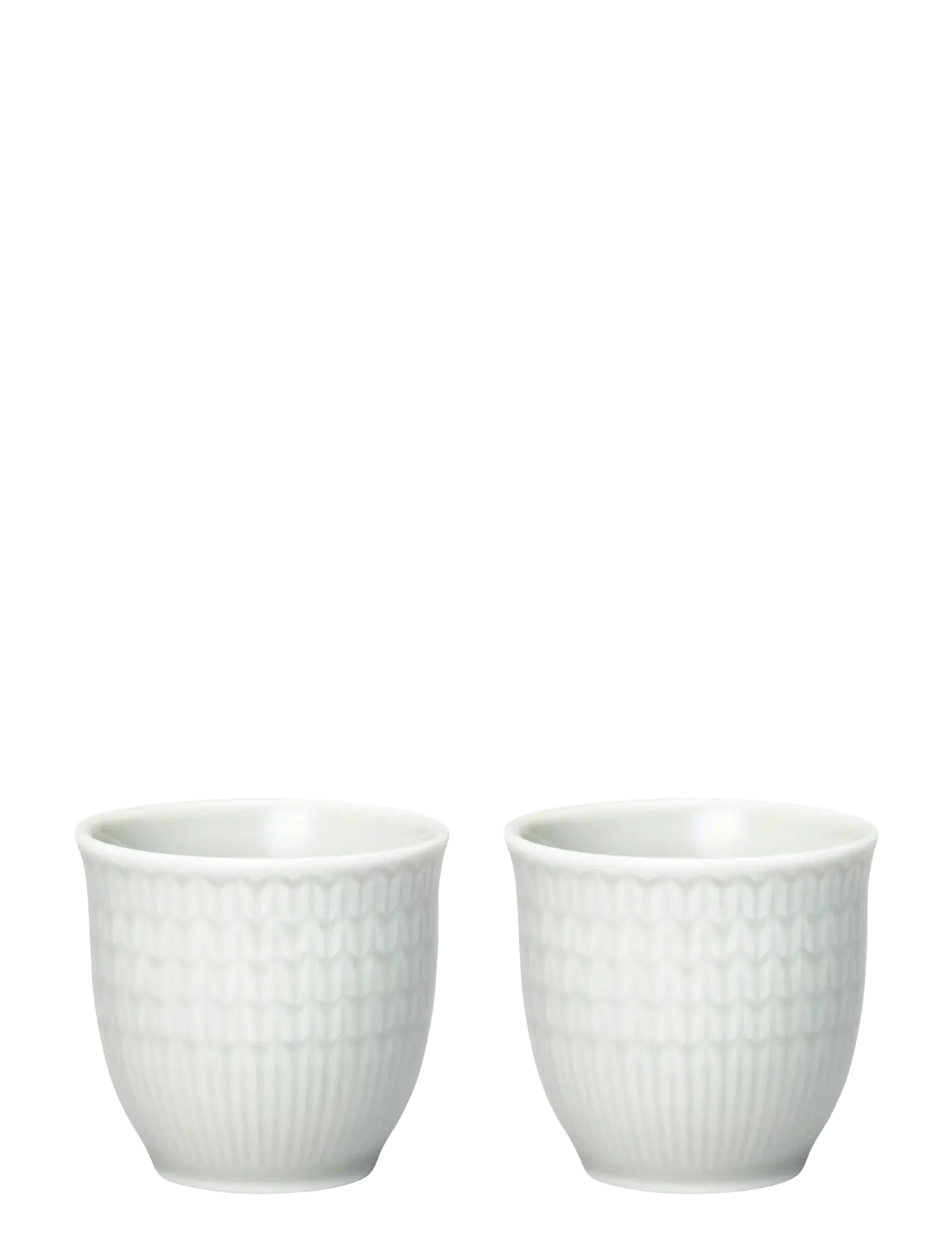 Rörstrand Swgr Egg Cup 4Cl Mist 2Pc, 4 CL, Grey, Skåle > Æggebægre, Unisex