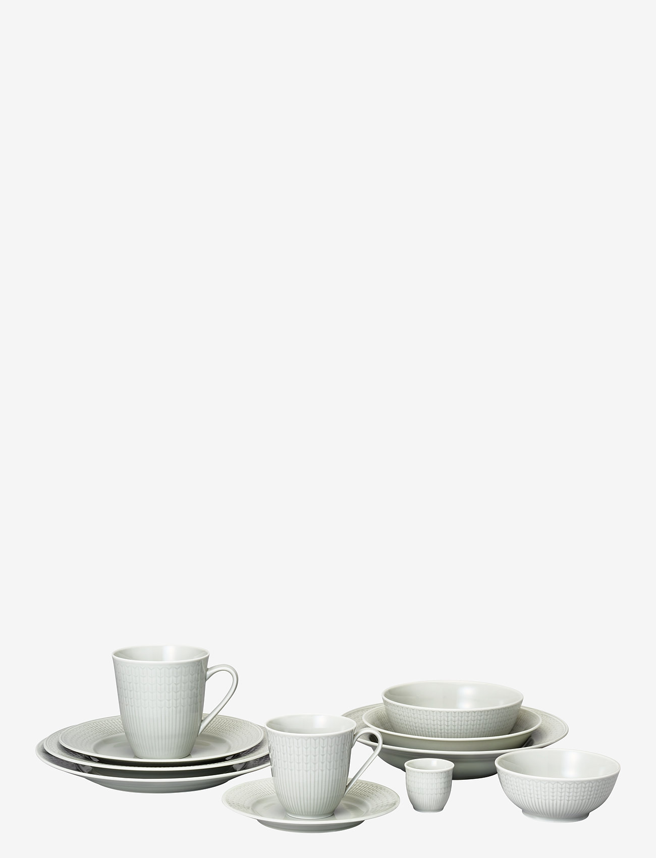 Rörstrand - SWGR egg cup 4cl mist 2pc - Äggkoppar - ljusgrÅ - 1