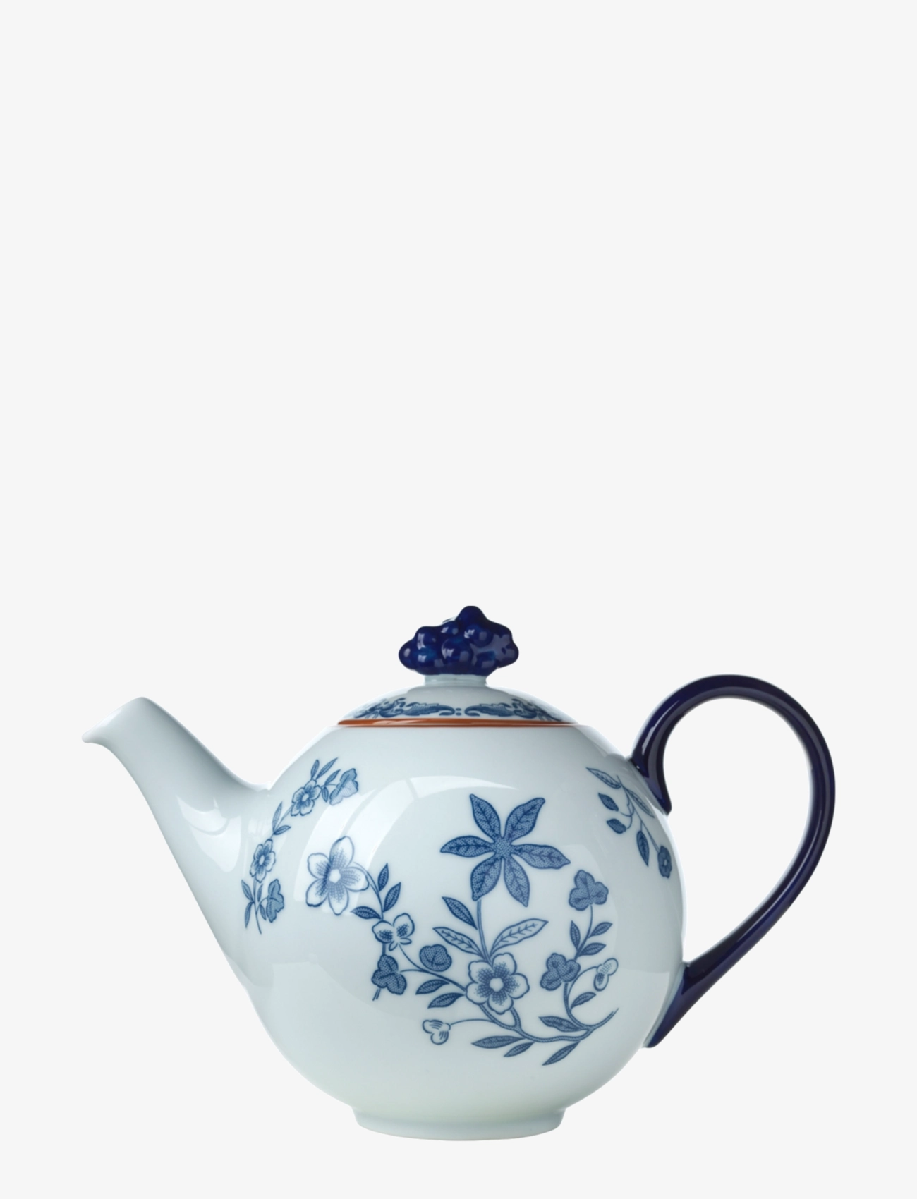 Rörstrand Ostindia Tea Pot 1,2L, Tekande, Blå, Str: 1.2 l