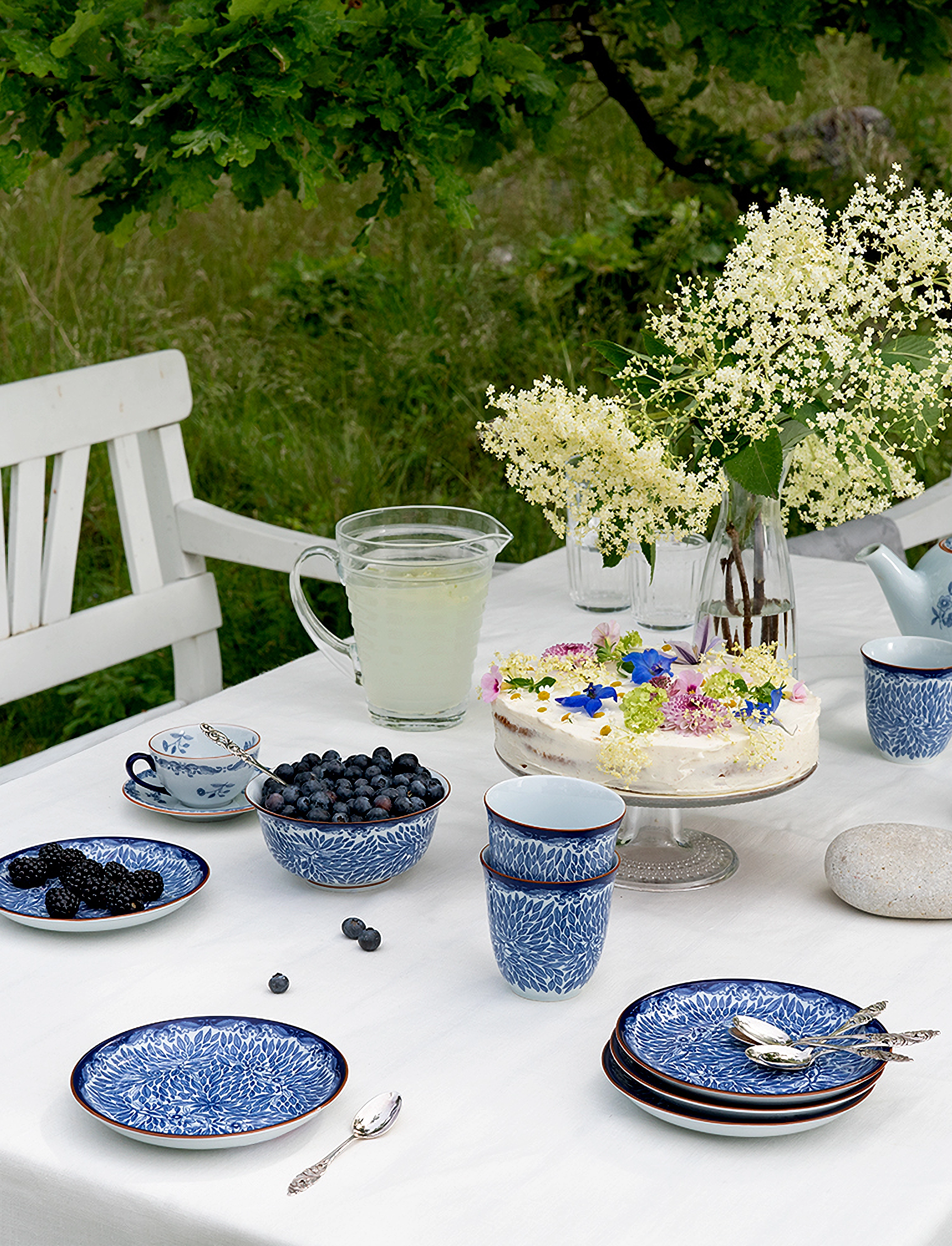 Rörstrand - Ostindia Tea pot 1,2L - teekannen - blÅ - 2