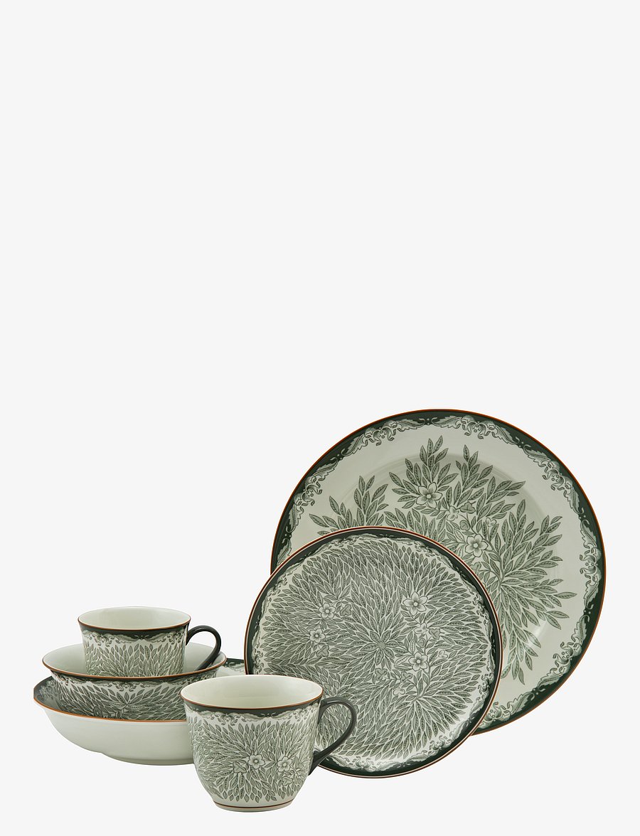 Rörstrand - Ostindia Floris Mug 40cl green - kavos puodeliai - green - 1