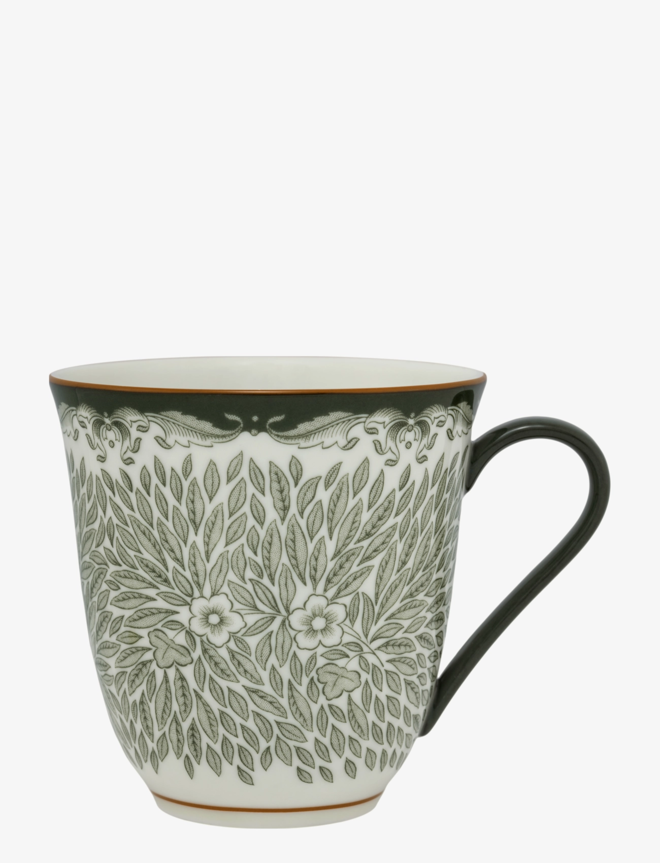 Rörstrand Ostindia Floris Mug 30Cl Green, 30 CL, Green, Kopper & Krus > Kaffekopper, Unisex