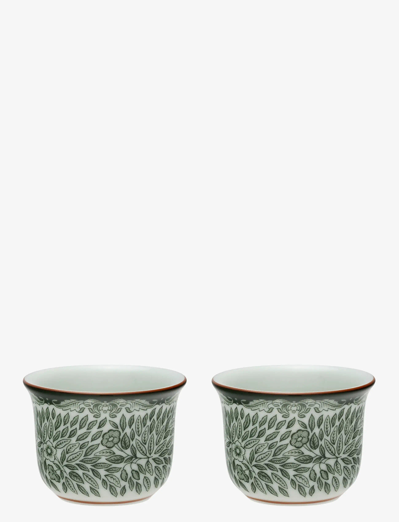 Rörstrand - Ostindia Floris äggkopp GREEN 2-pack - valentino dienos dovanos - green - 0