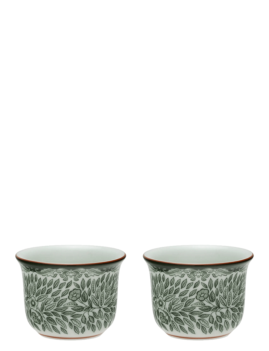 Rörstrand - Ostindia Floris äggkopp GREEN 2-pack - valentino dienos dovanos - green - 0