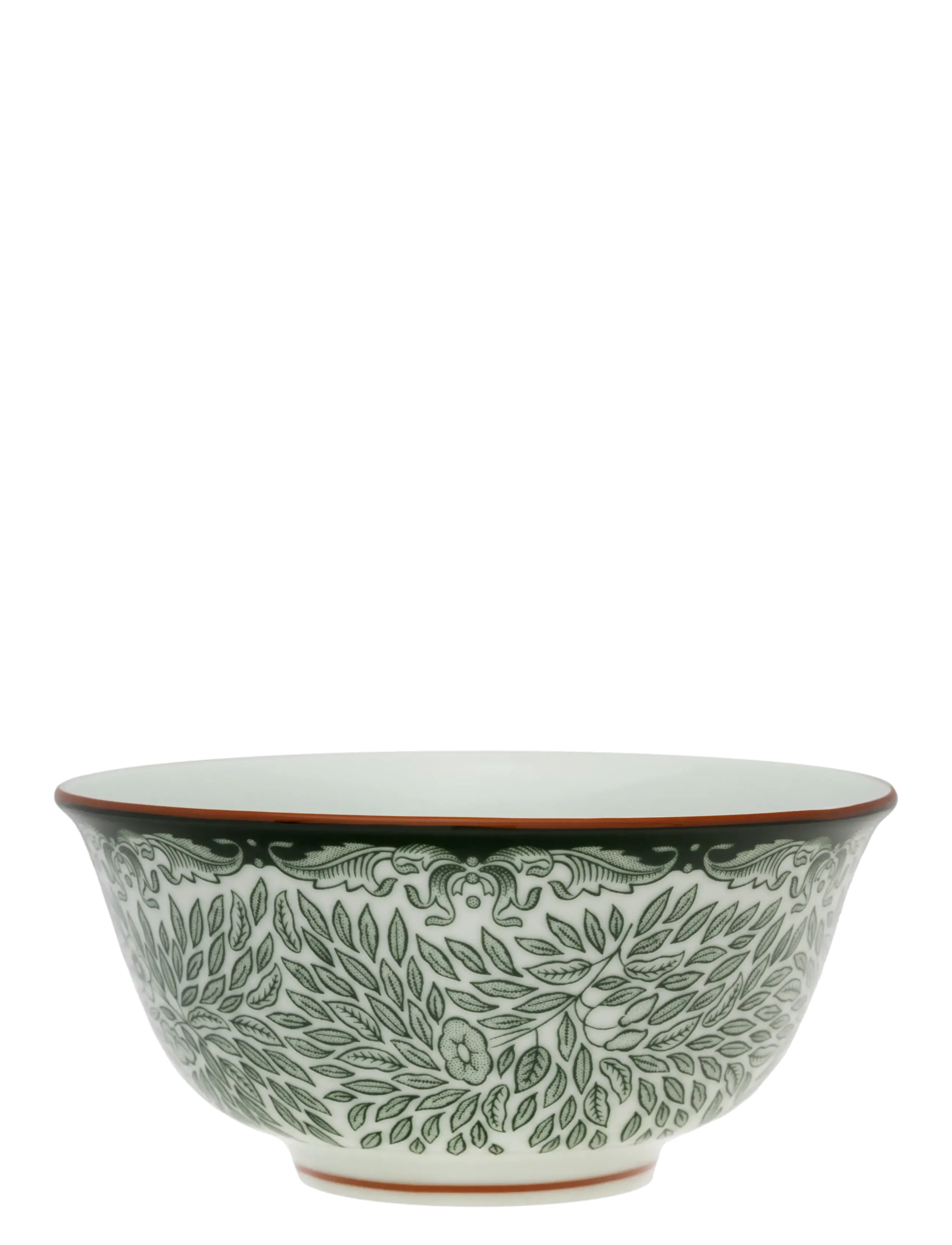 Rörstrand Ostindia Floris skål 30 cl GREEN - Skålar - GREEN / white