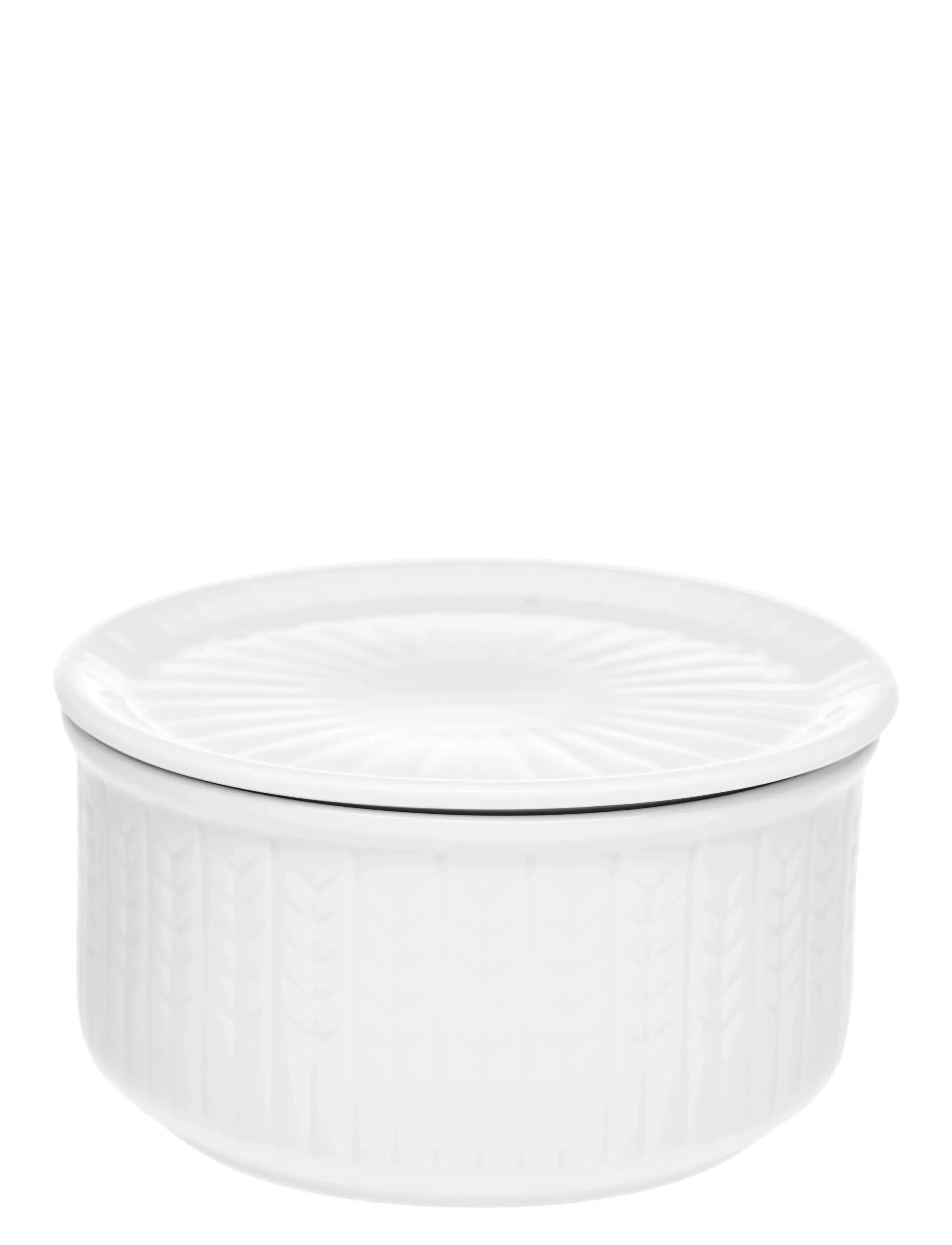 Rörstrand Swgr Storage Jar S 30Cl Low Snow, Køkkenkrukke, Hvid, Str: 30 CL
