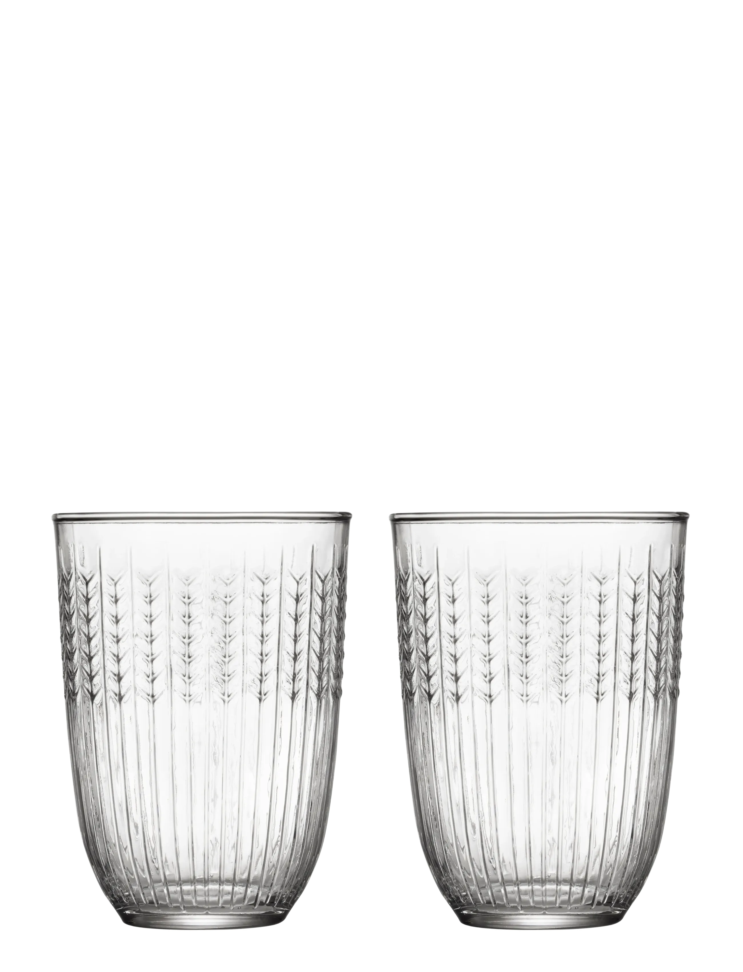 Rörstrand Swgr Tumbler 37Cl Clear 2Pc, Drikkeglas, Nude, Str: 37 CL