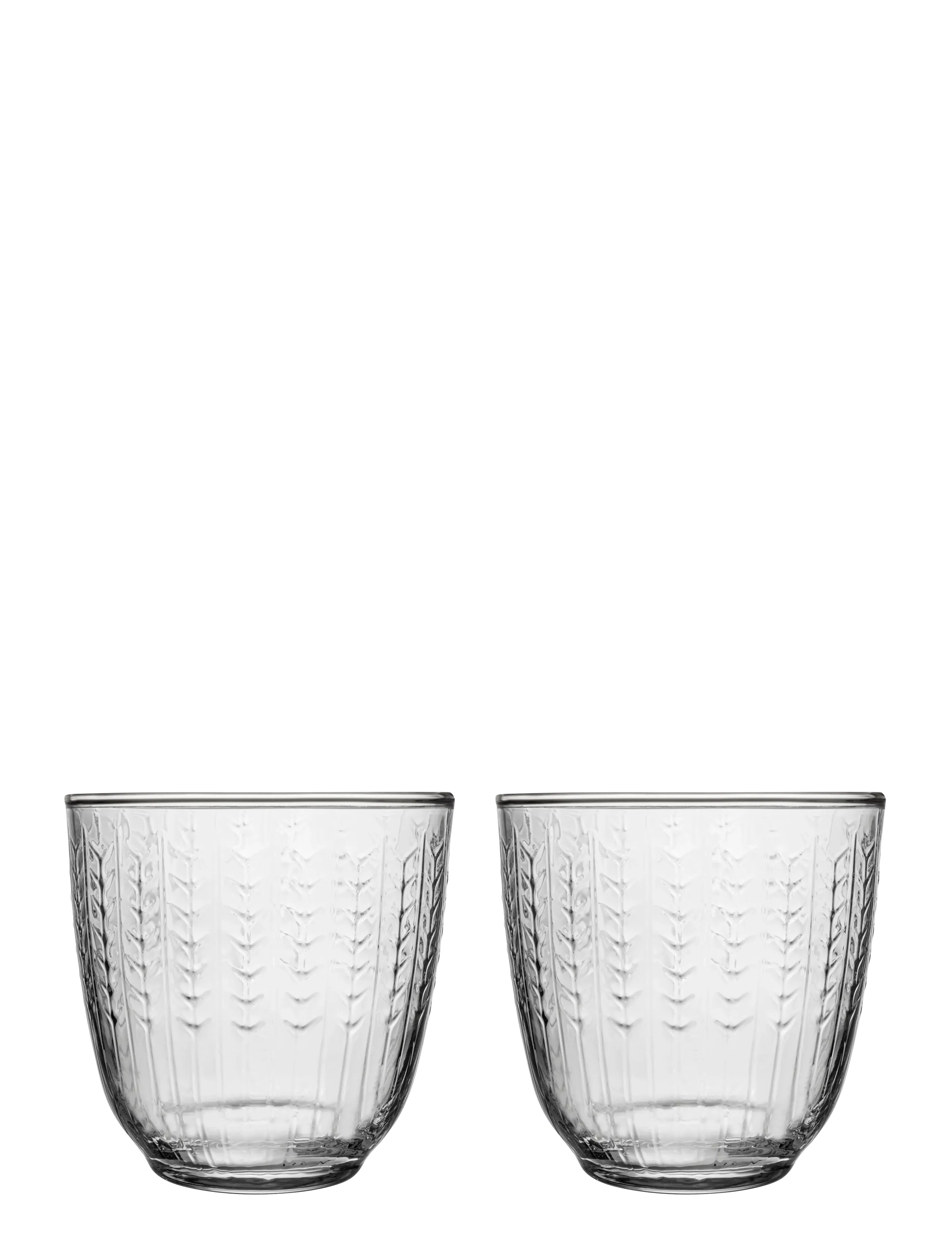 RÖRSTRAND Swgr Tumbler 25Cl Clear 2Pc CLEAR - 25 CL - Unisex