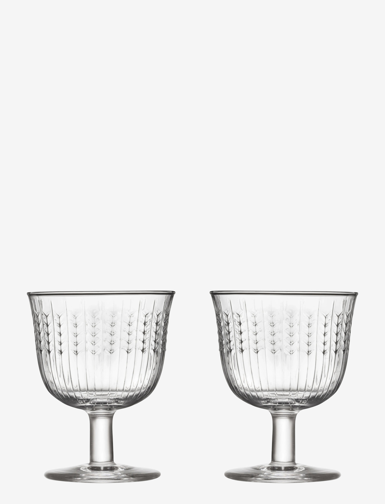 Rörstrand - SWGR goblet 28cl clear 2pc - drikkeglas - clear - 0